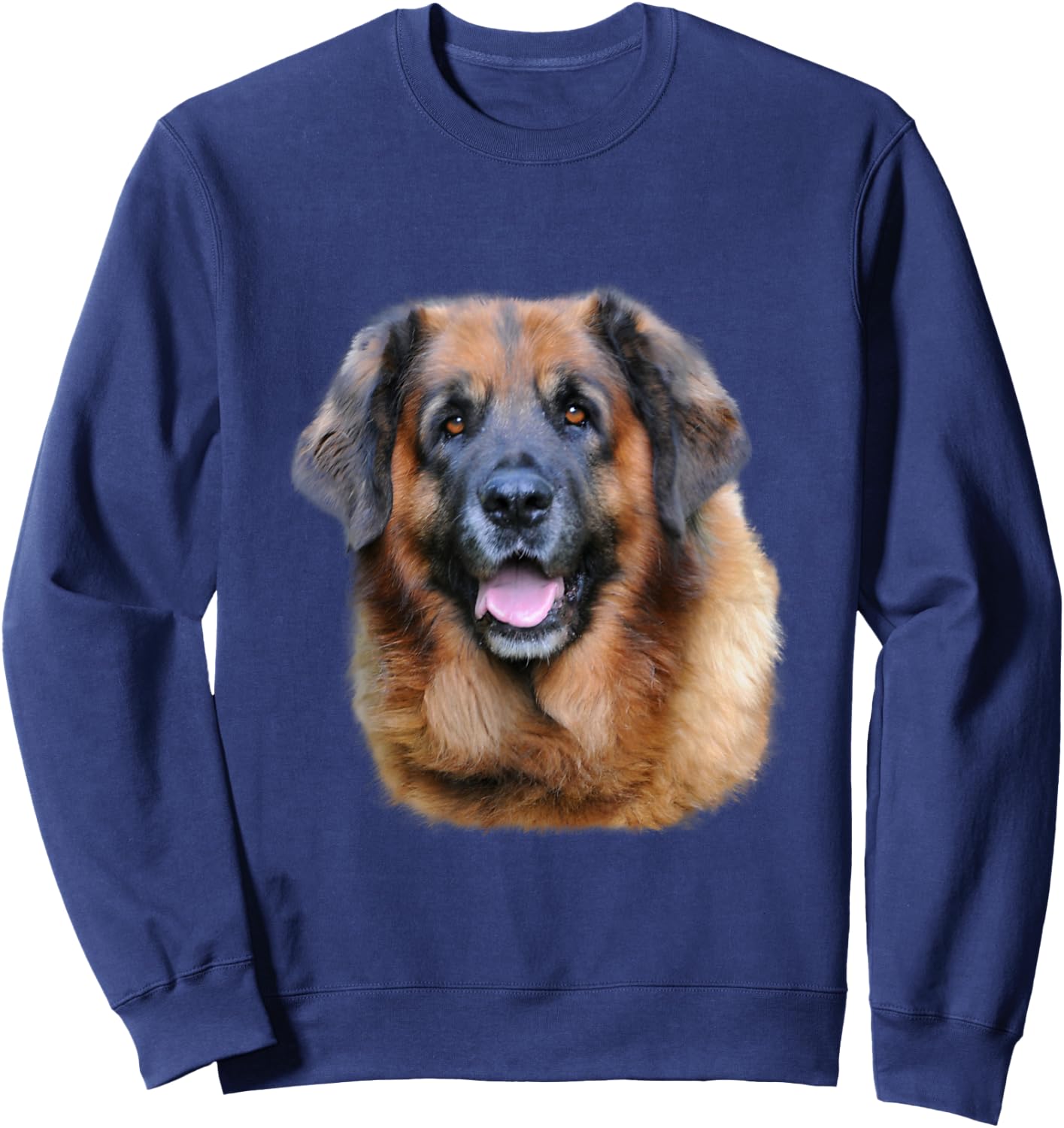 Leonberger Dog Design Sweatshirt - Sweatshirt | Navy
