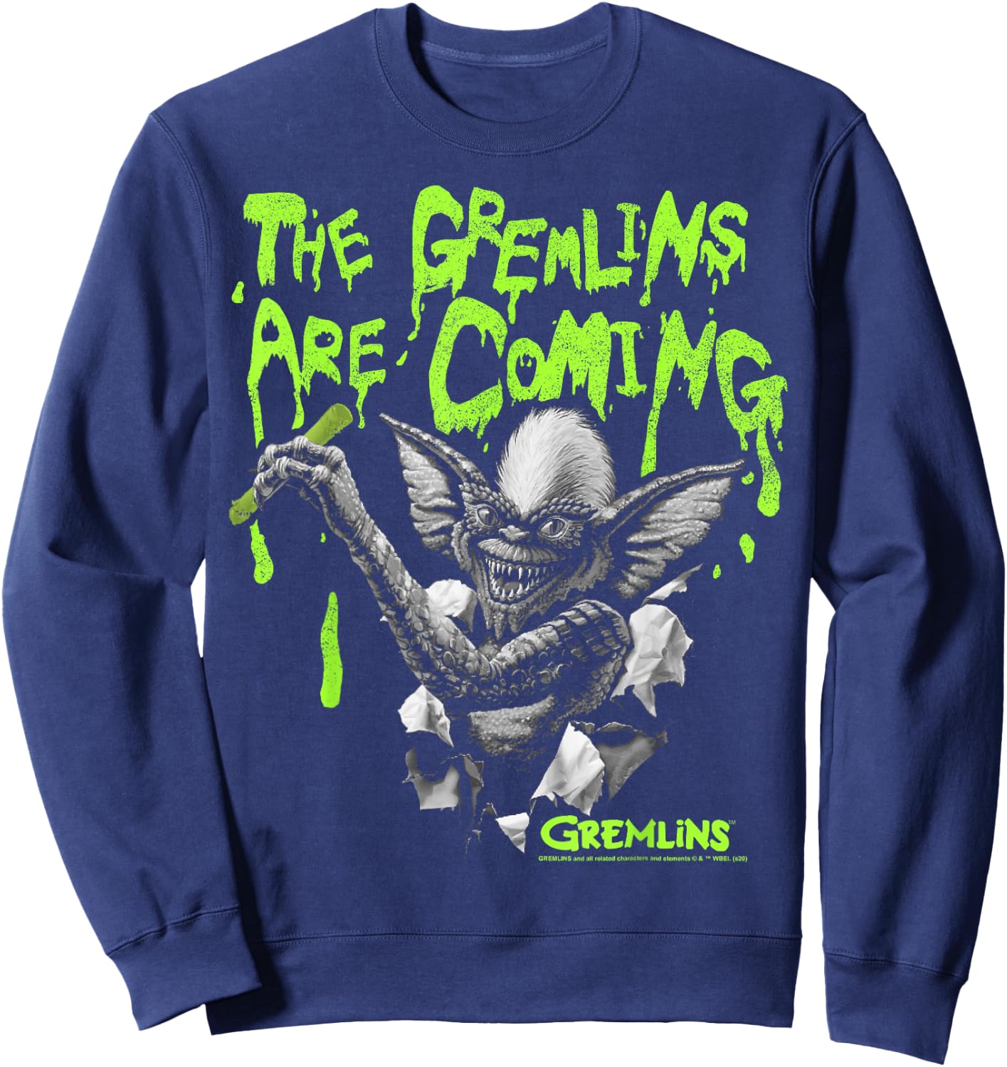 Gremlins The Gremlins are Coming Sweatshirt - Sweatshirt | Navy