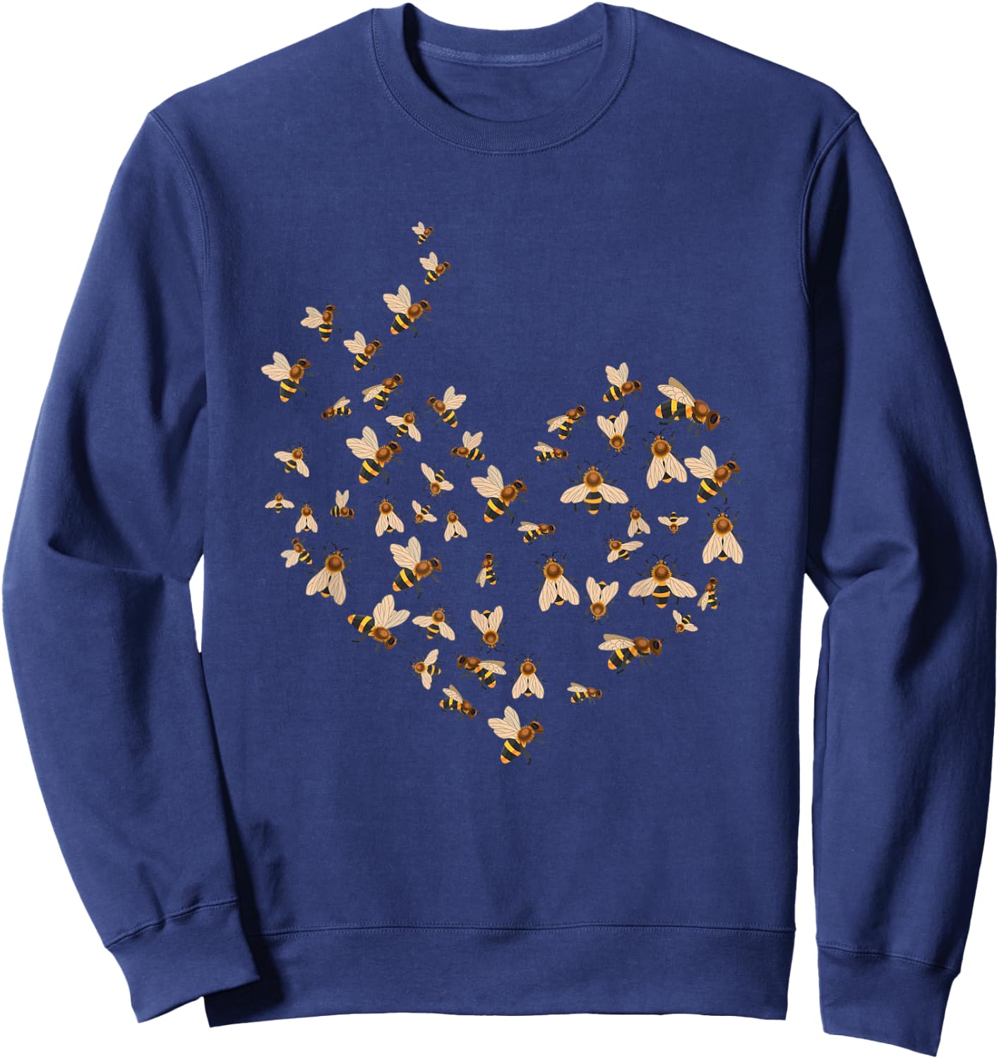 Beekeeper Shirt Men Beekeeping Gift Apiarist Women Honey Bee Sweatshirt - Sweatshirt | Navy
