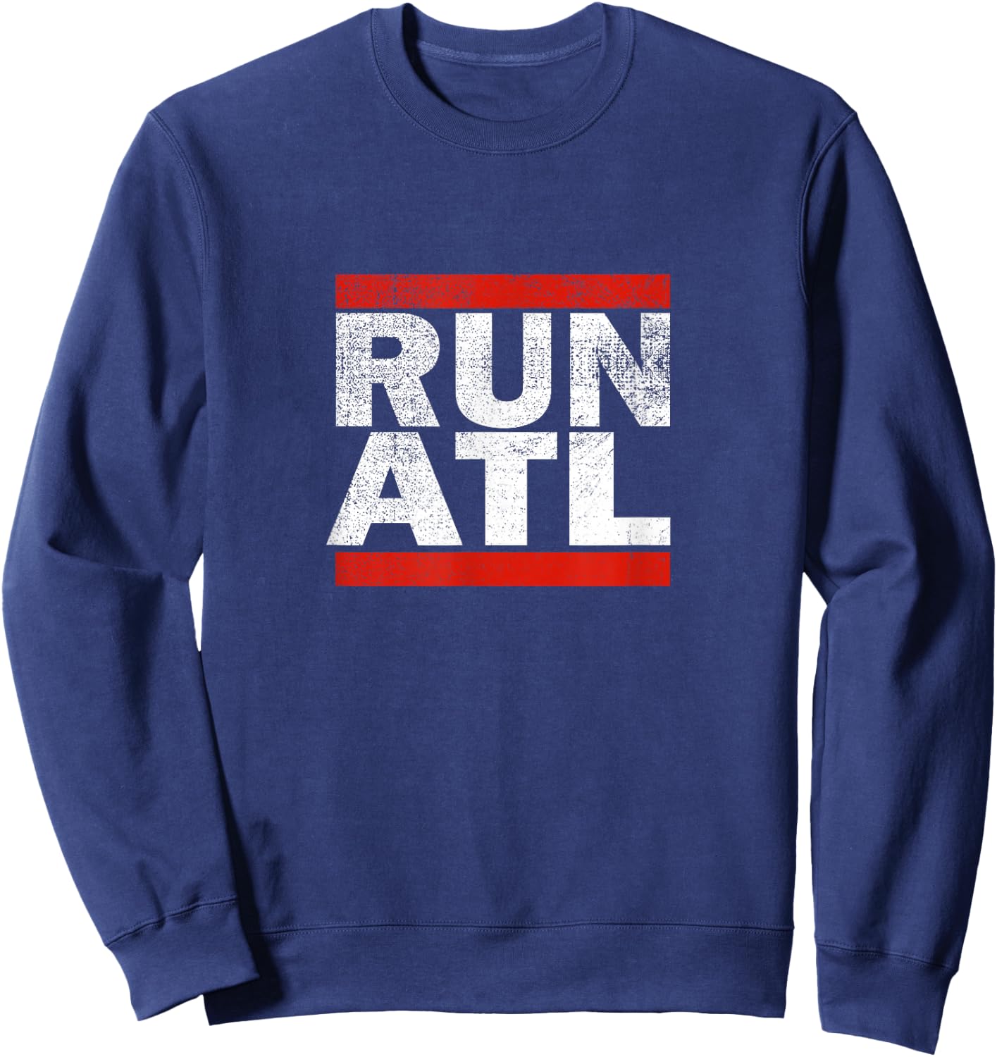 Run ATL Atlanta Sweatshirt - Sweatshirt | Navy