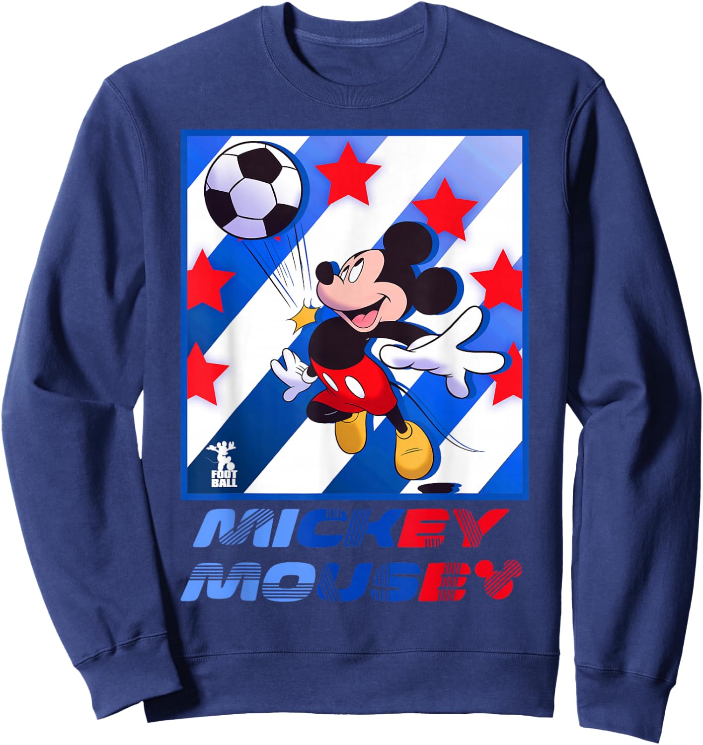 Disney Mickey and Friends Mickey Mouse Soccer USA Sweatshirt - Sweatshirt | Navy