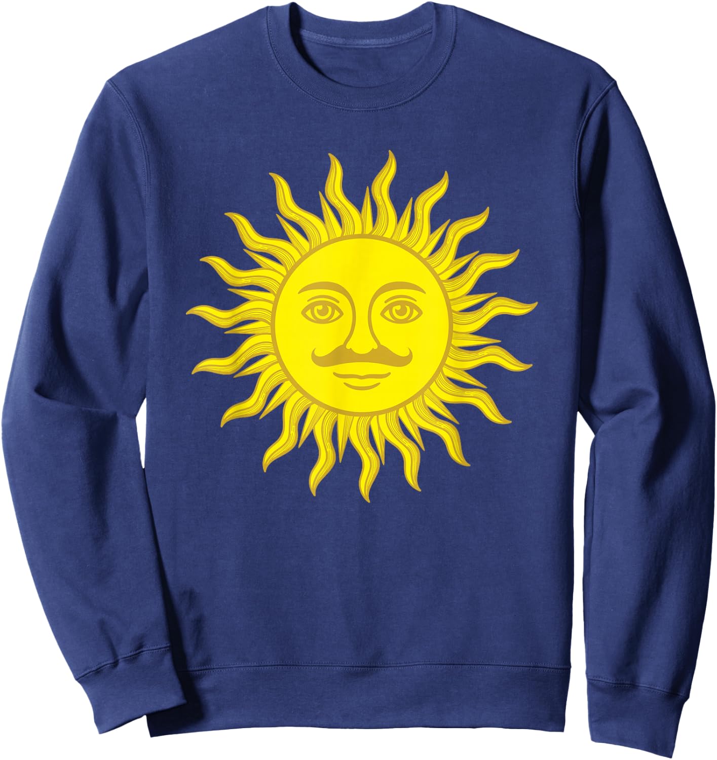 King Arthur Holy Grail Sun Sweatshirt - Sweatshirt | Navy