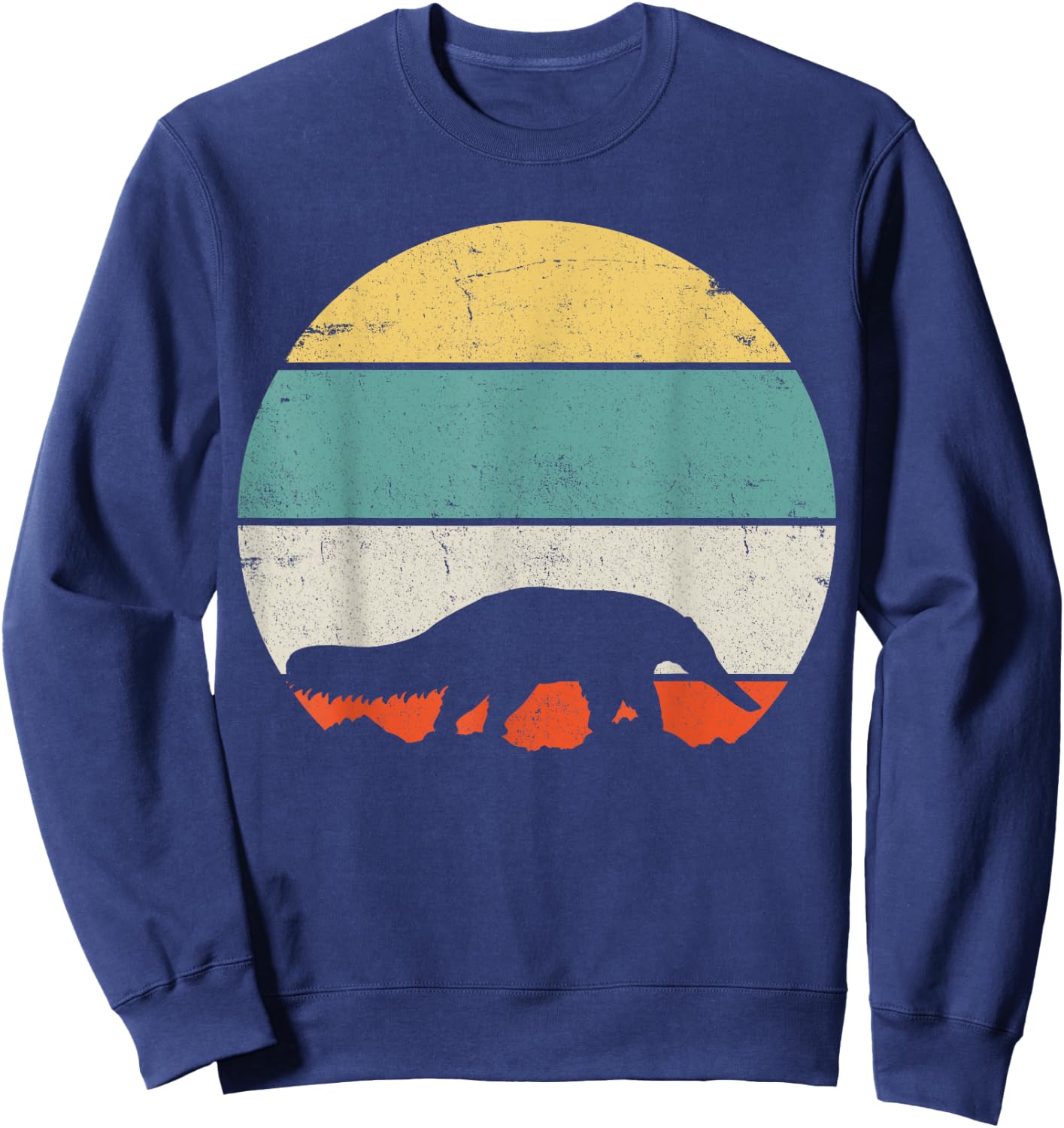 Anteater Retro Gift Sweatshirt - Sweatshirt | Navy