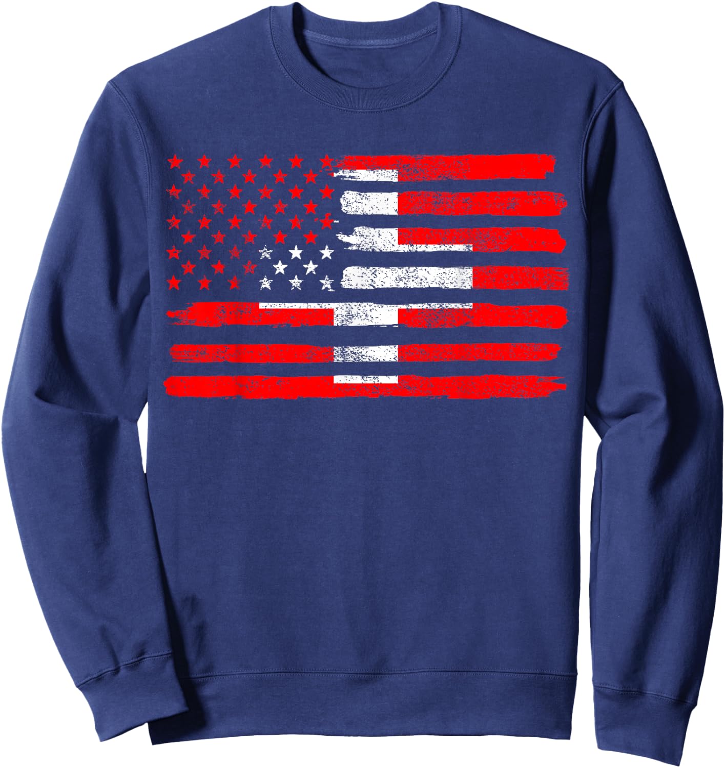USA Switzerland Flag American Switzerland Sweatshirt - Sweatshirt | Navy