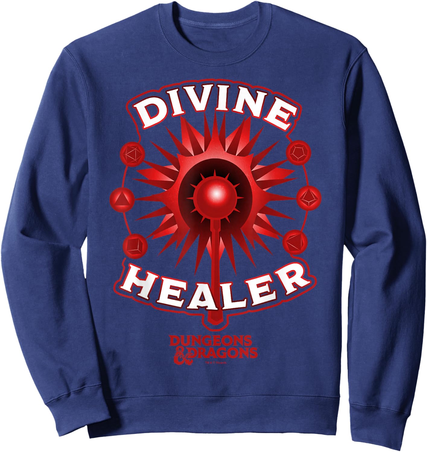 Dungeons & Dragons Divine Healer Sweatshirt - Sweatshirt | Navy