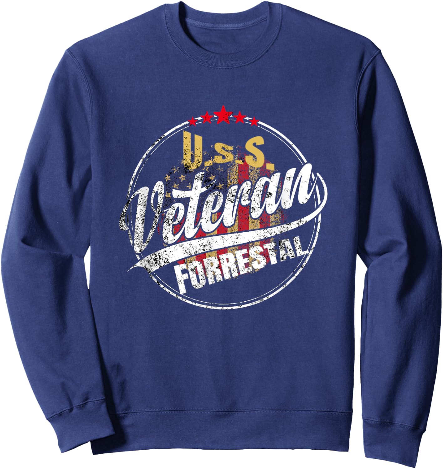 USS Forrestal Veteran Supercarrier Sweatshirt - Sweatshirt | Navy