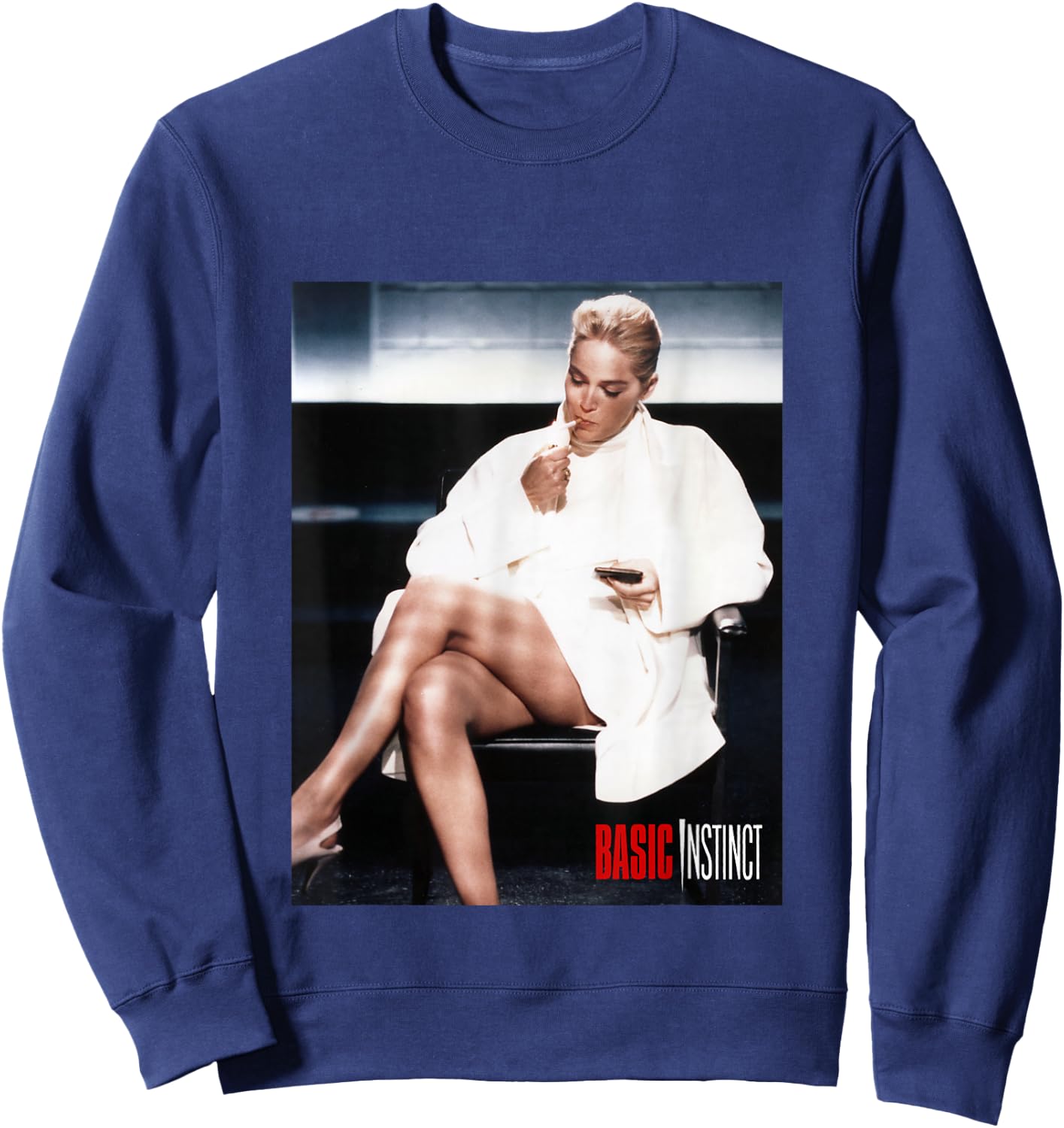 Basic Instinct Catherine Tramell Sweatshirt - Sweatshirt | Navy