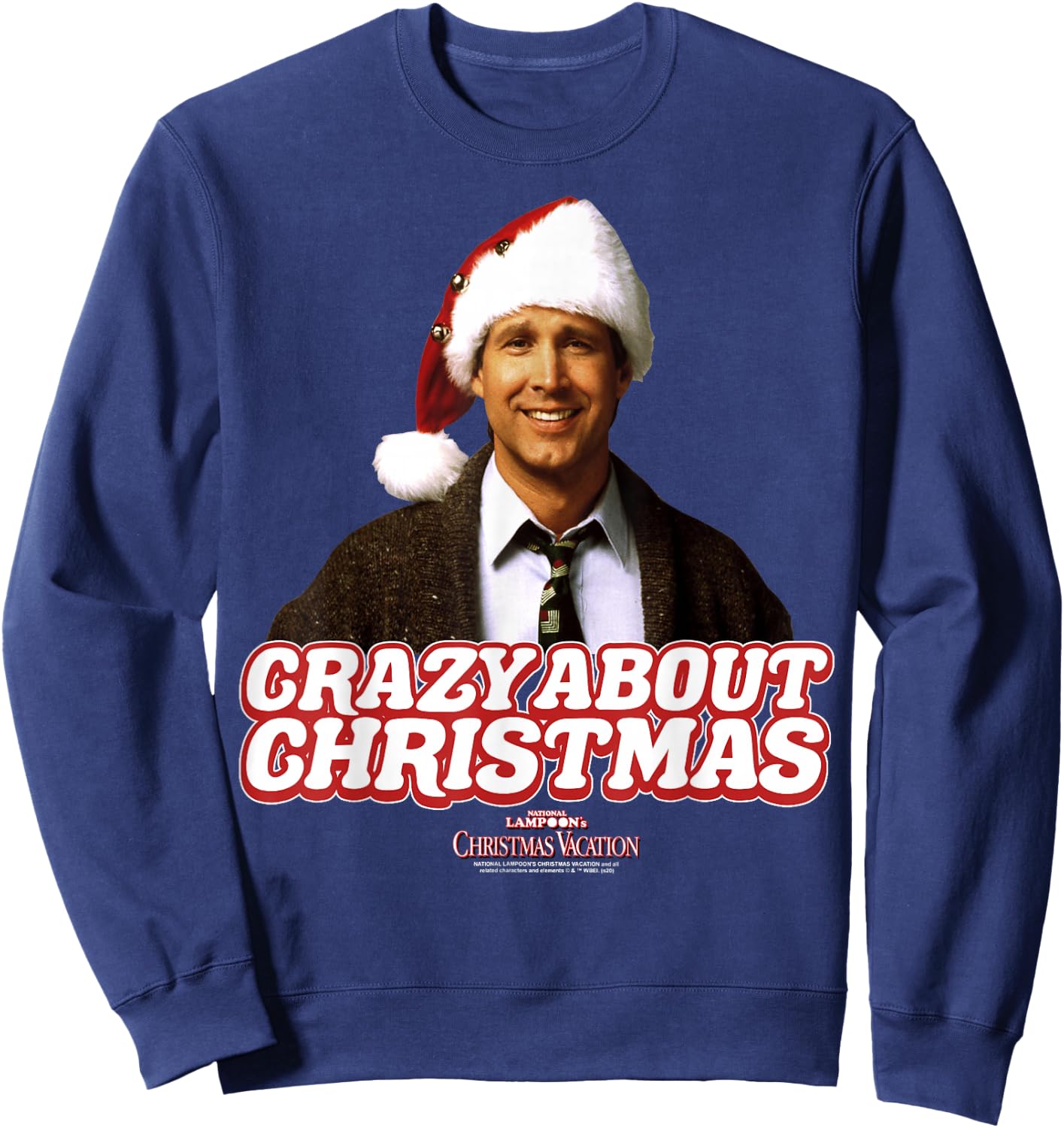National Lampoon's Christmas Vacation Crazy About Christmas Sweatshirt - Sweatshirt | Navy