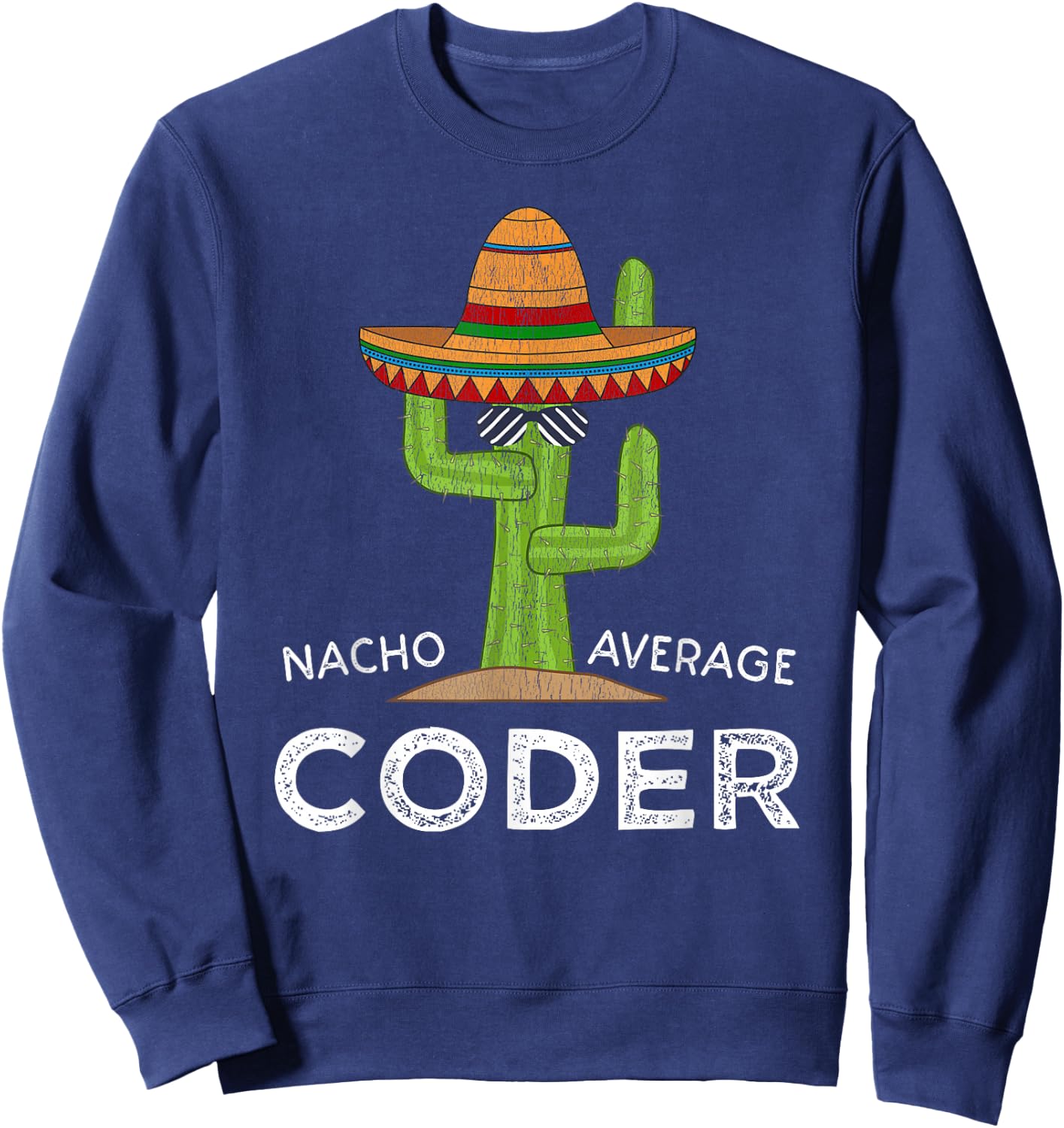 Cartba Coder Co. Programmer Software Developer Gift | Funny Coding Meme Coder ,Black,Small Sweatshirt - Sweatshirt | Navy