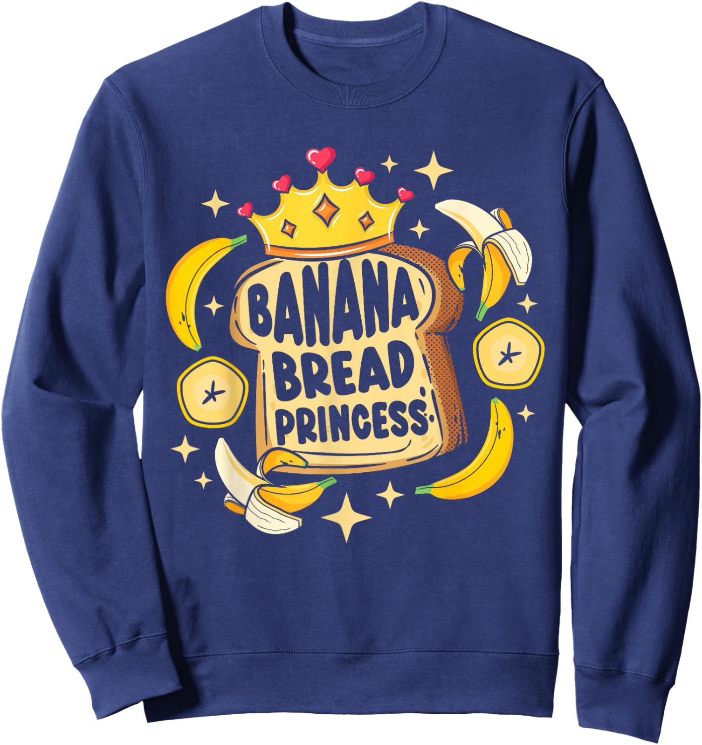 Banana Bread Princess Sweatshirt - Sweatshirt | Navy