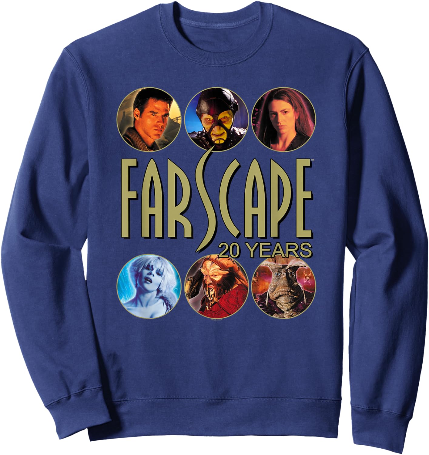 Farscape 20 Years Sweatshirt - Sweatshirt | Navy