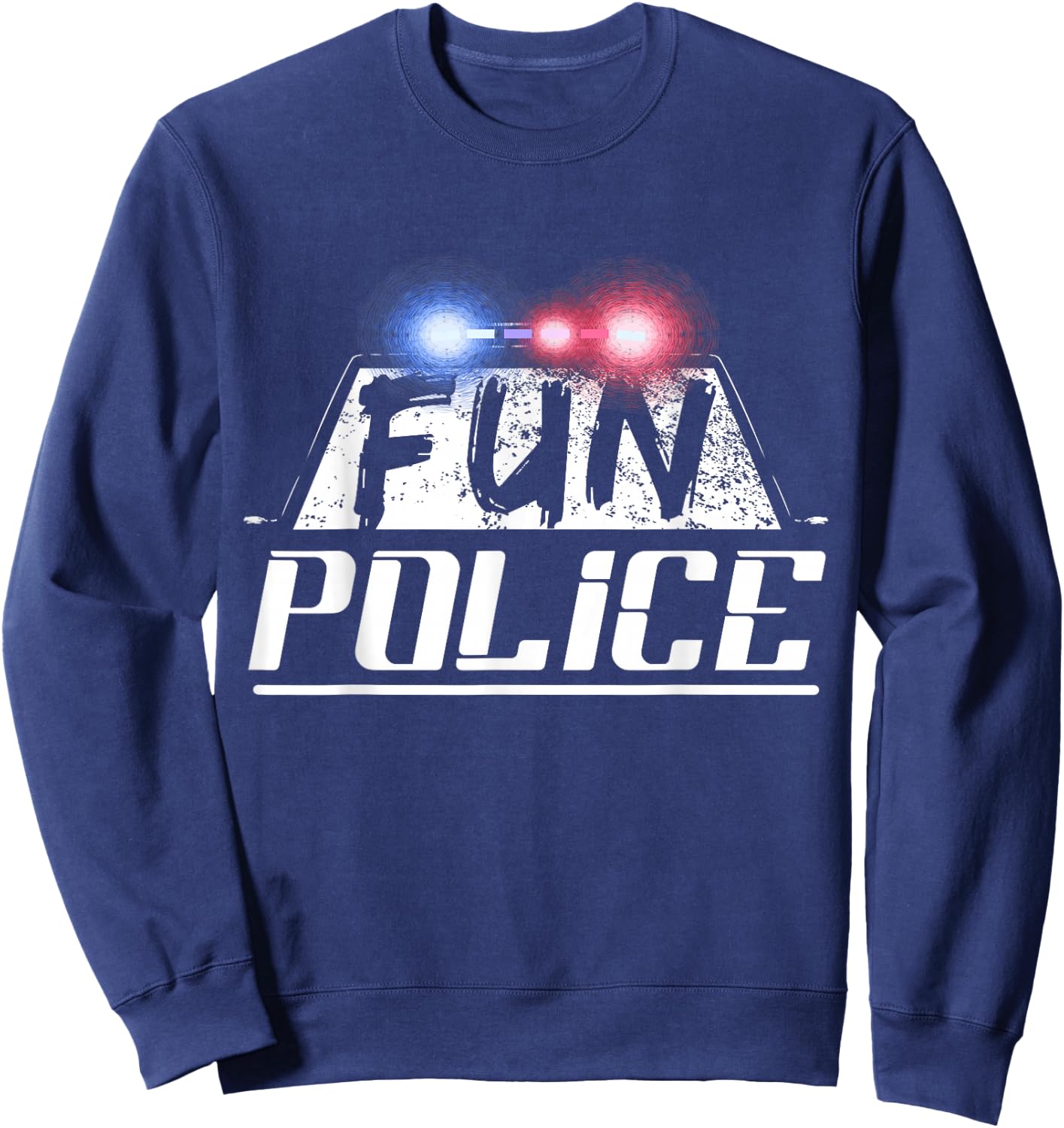 Dance Chaperone Fun Police for Dancing Sheriff State Cop Sweatshirt - Sweatshirt | Navy