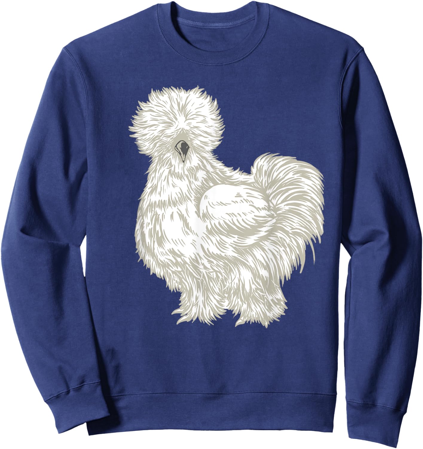 Silkie Chicken Sweatshirt - Sweatshirt | Navy
