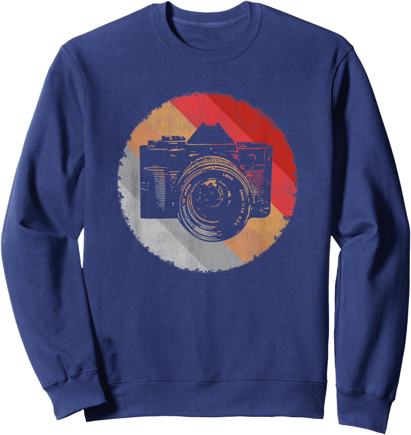 Vintage Camera 35mm film for photographer Sweatshirt - Sweatshirt | Navy
