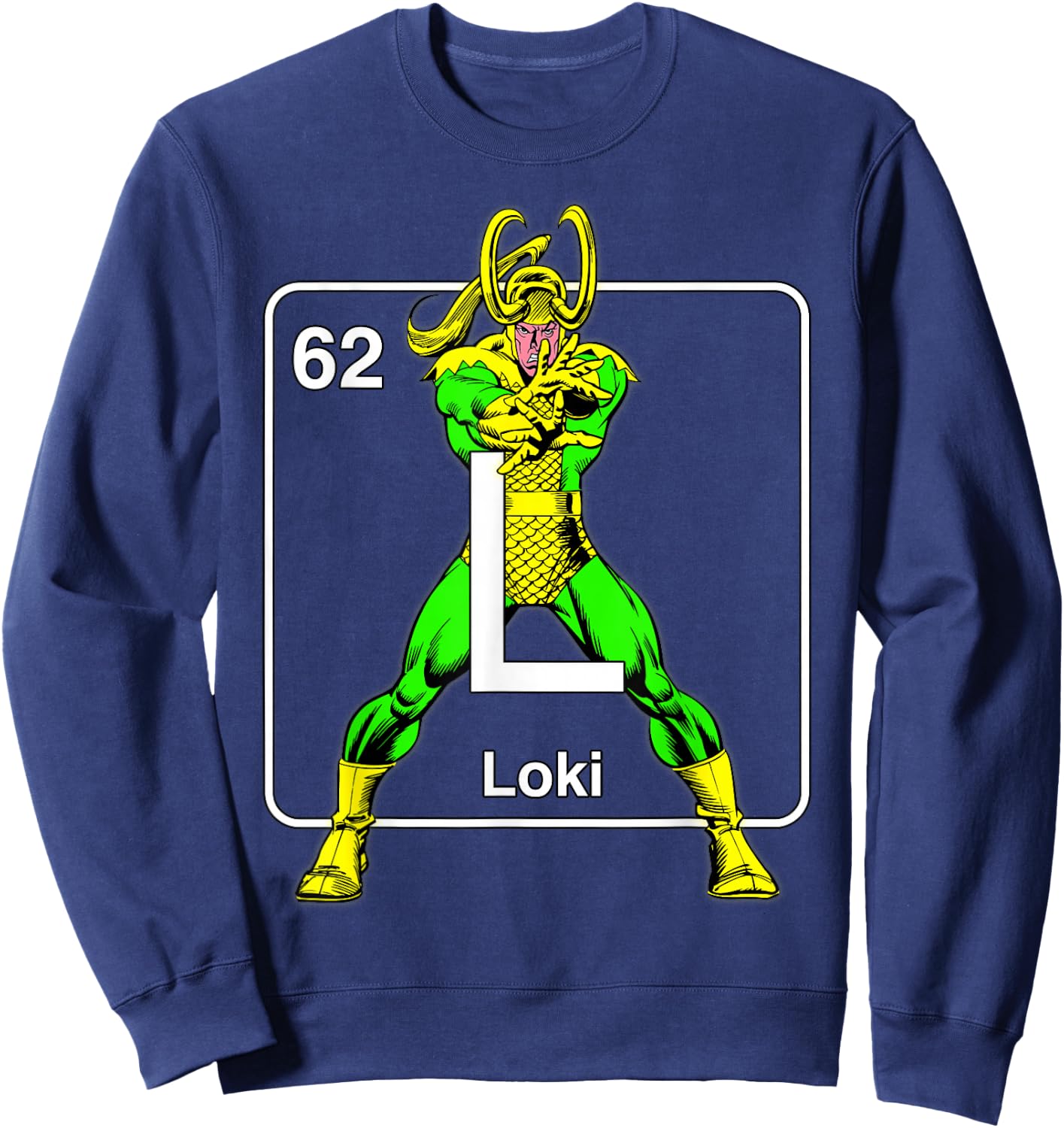 Marvel Avengers Loki Element Sweatshirt - Sweatshirt | Navy