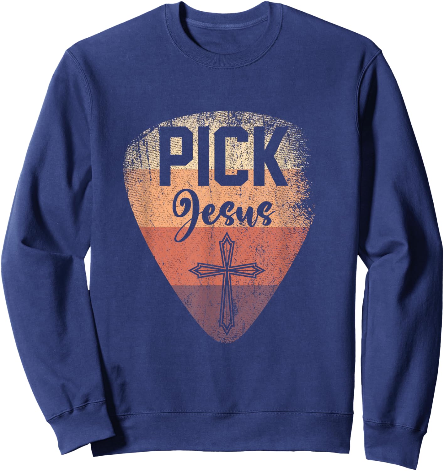 Jesus Loves All His Sheep Christian Gift Jesus Sweatshirt - Sweatshirt | Navy