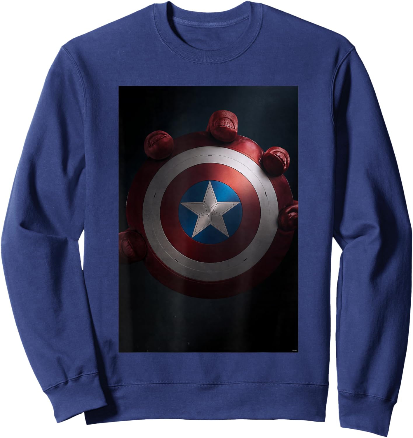 Marvel Studios Captain America 4: Brave New World Poster Art Sweatshirt - Sweatshirt | Navy