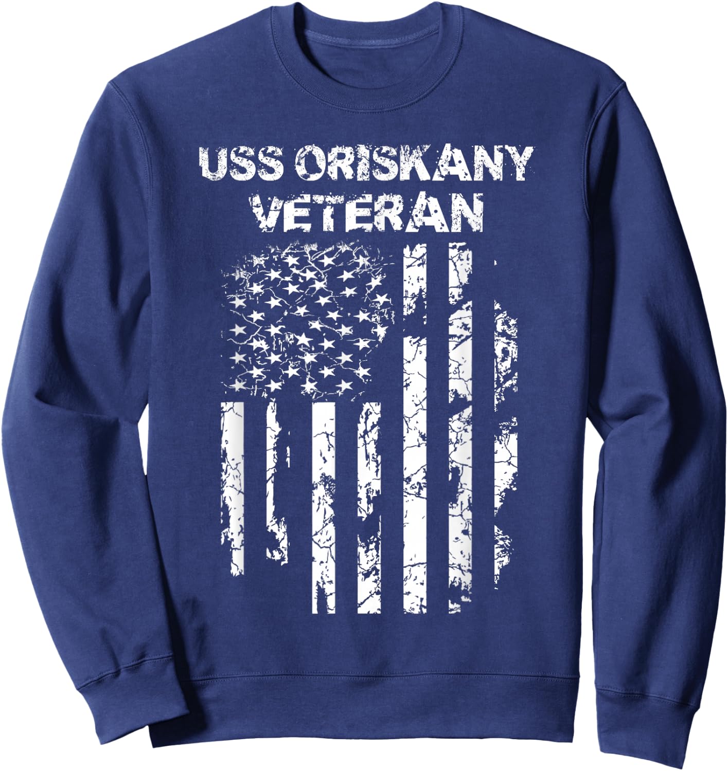 Military USS Oriskany Veteran , Black, Small Sweatshirt - Sweatshirt | Navy