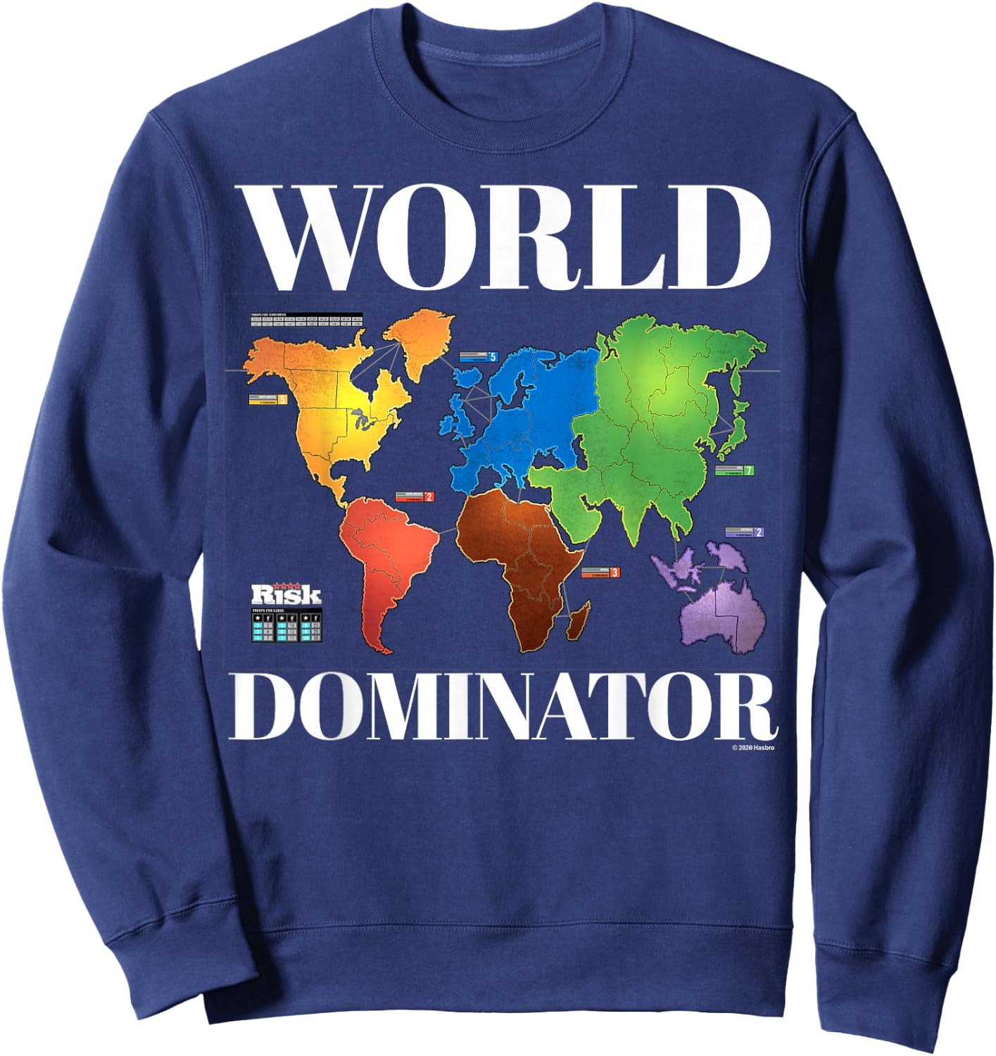 Risk World Dominator Sweatshirt - Sweatshirt | Navy