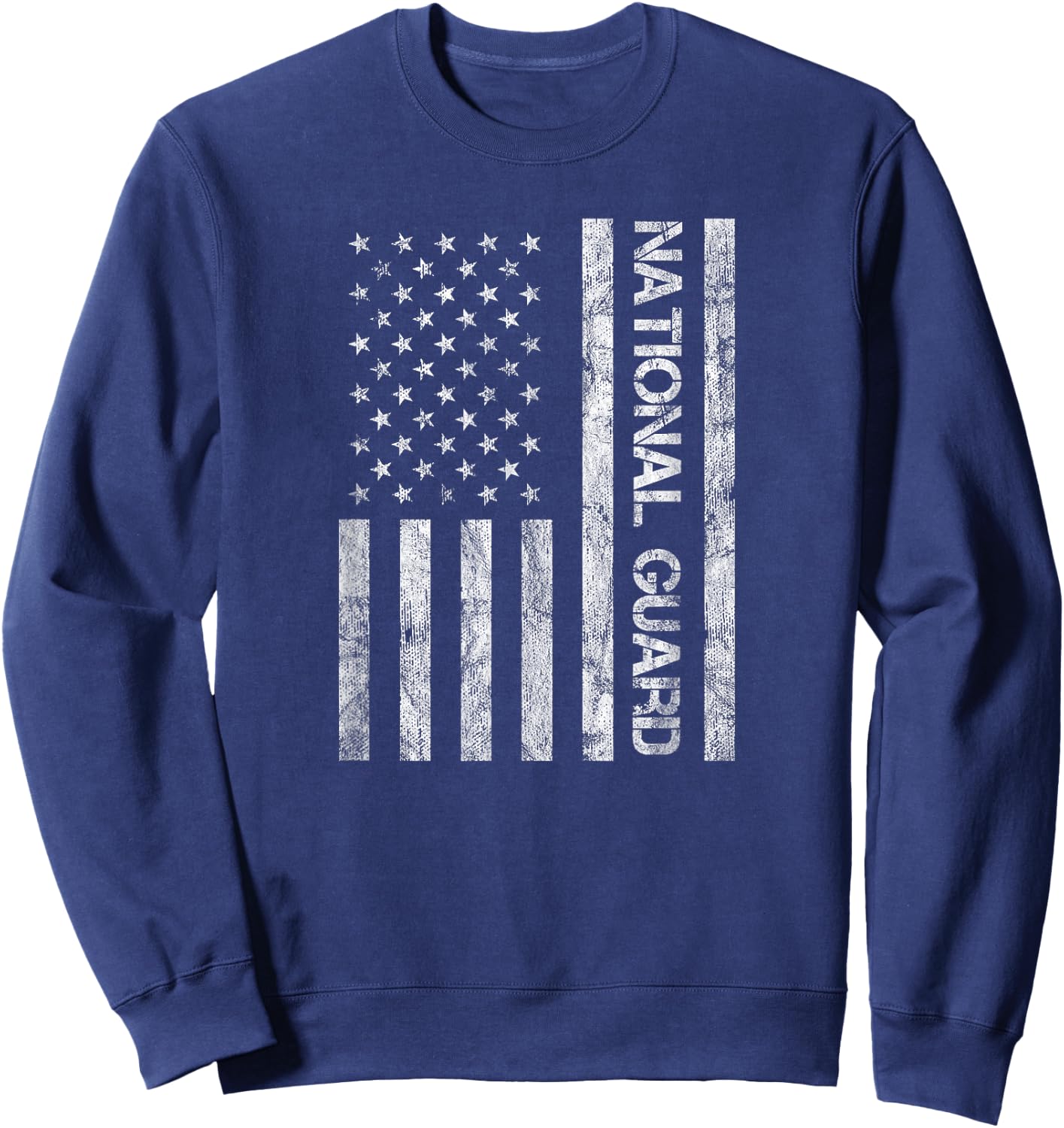 National Guard retro Sweatshirt - Sweatshirt | Navy