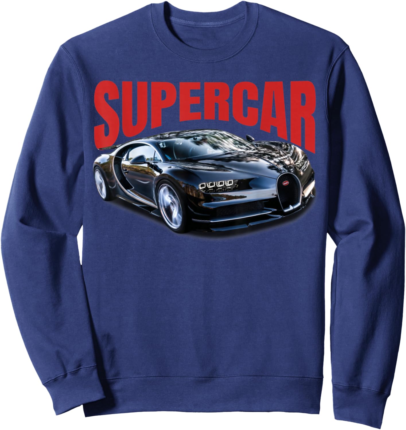 The best Supercar racing fan on the planet. Sweatshirt - Sweatshirt | Navy