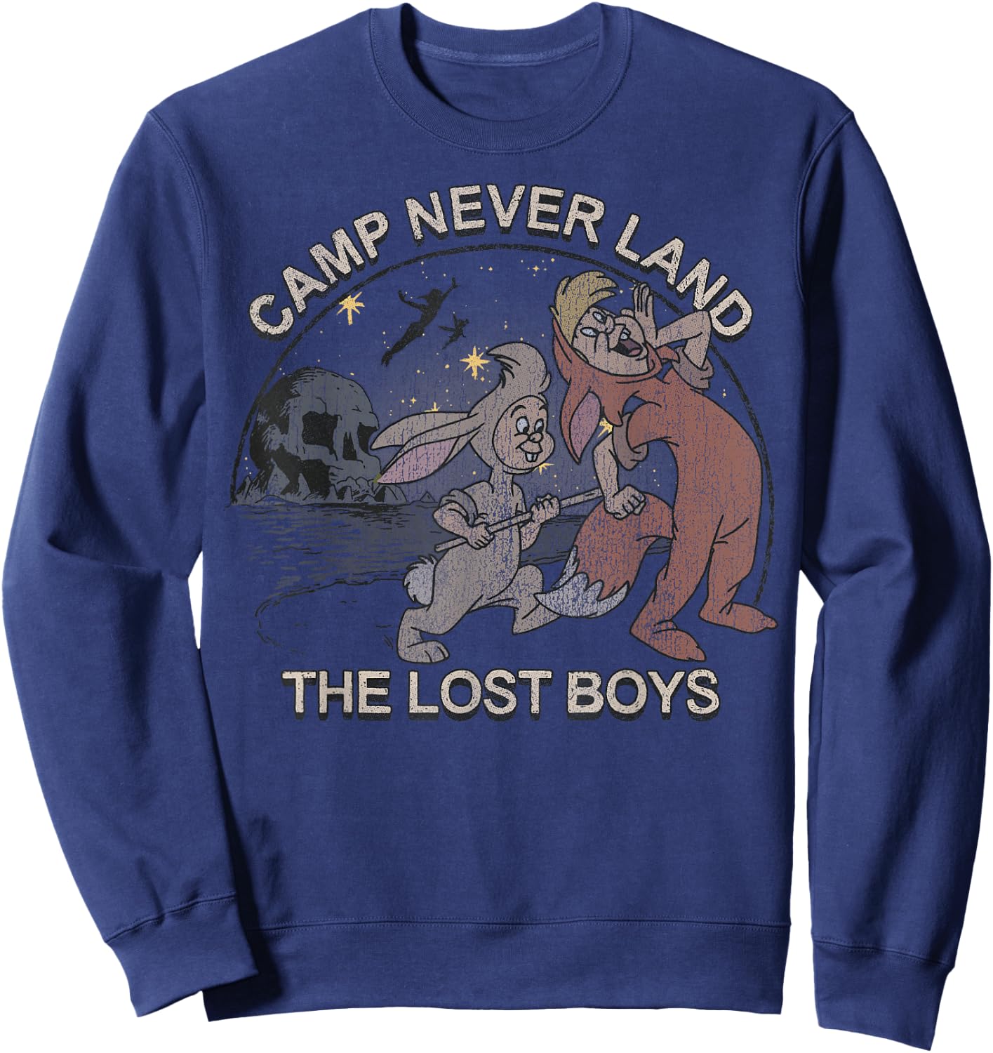 Disney Peter Pan Camp Never Land The Lost Boys Sweatshirt - Sweatshirt | Navy