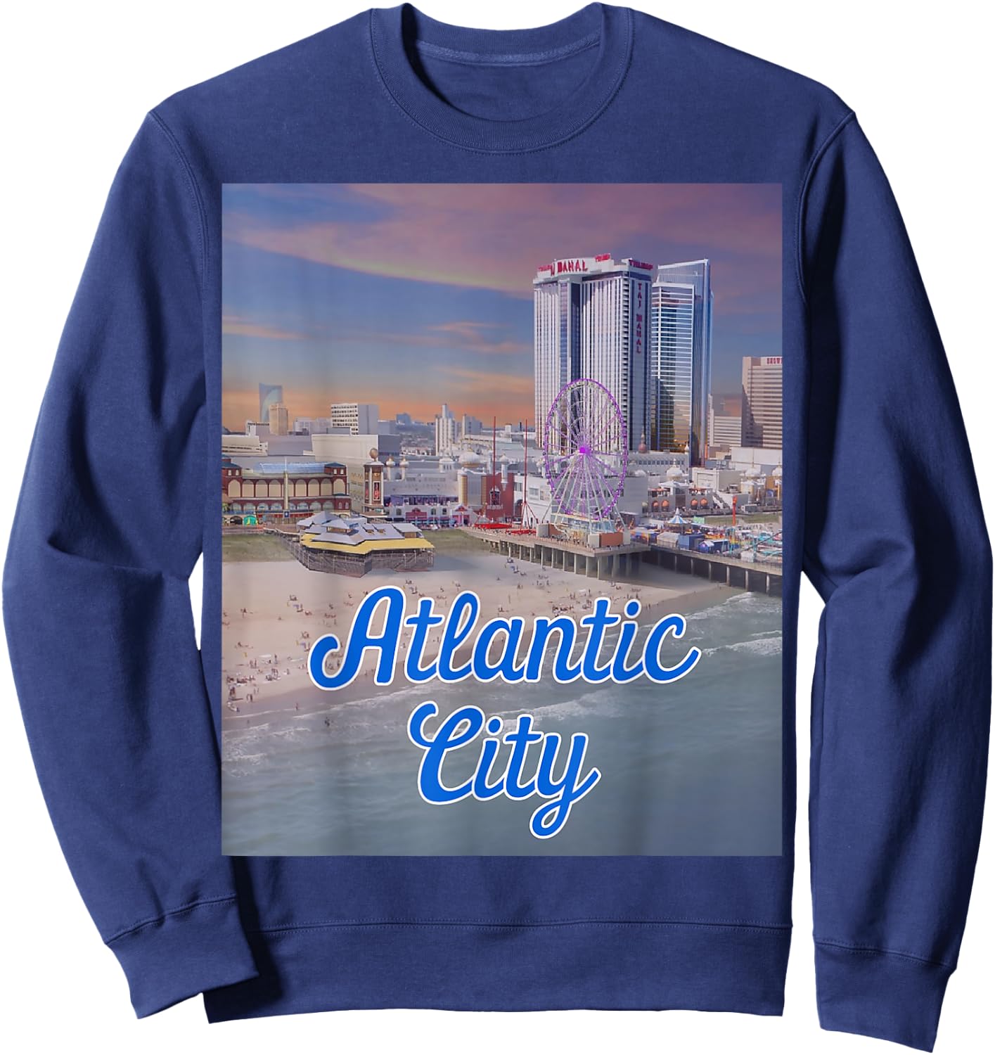 Atlantic City Sweatshirt - Sweatshirt | Navy