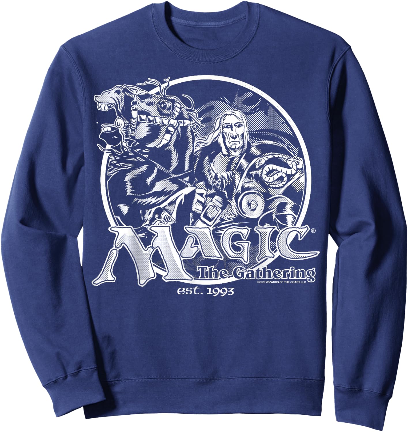Magic: The Gathering Retro Logo Sweatshirt - Sweatshirt | Navy