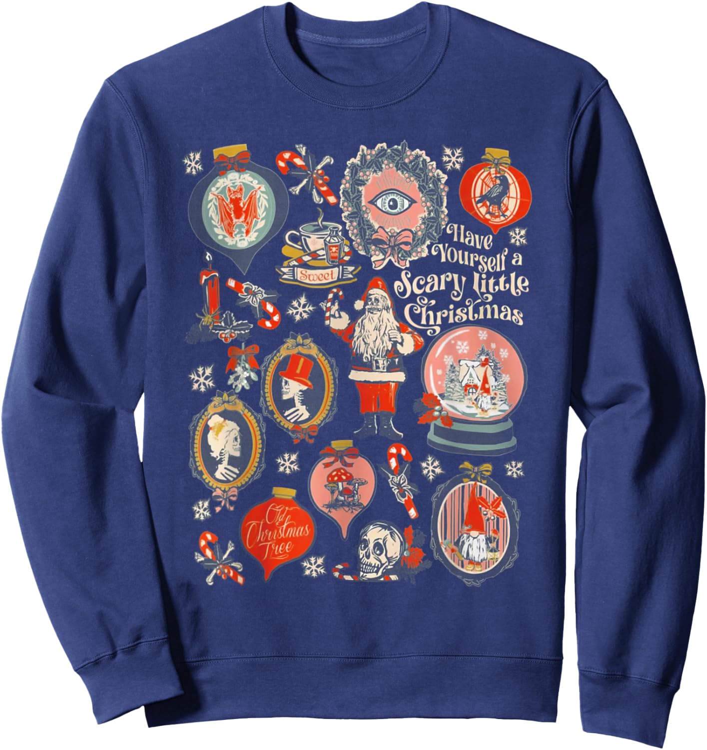 Have Yourself A Scary Little Christmas Sweatshirt - Sweatshirt | Navy