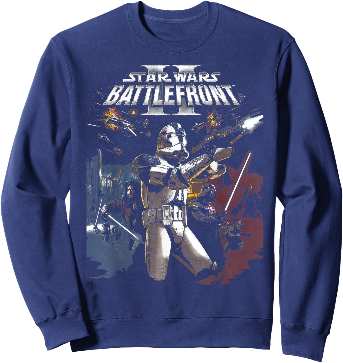 Star Wars Battlefront II Video Game Sweatshirt - Sweatshirt | Navy