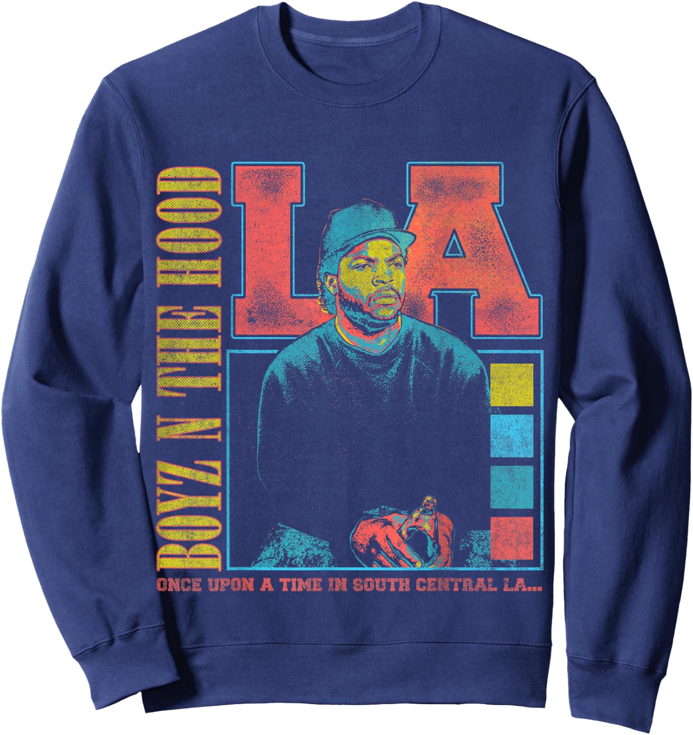 Boyz in The Hood Doughboy LA Portrait Small Sweatshirt - Sweatshirt | Navy