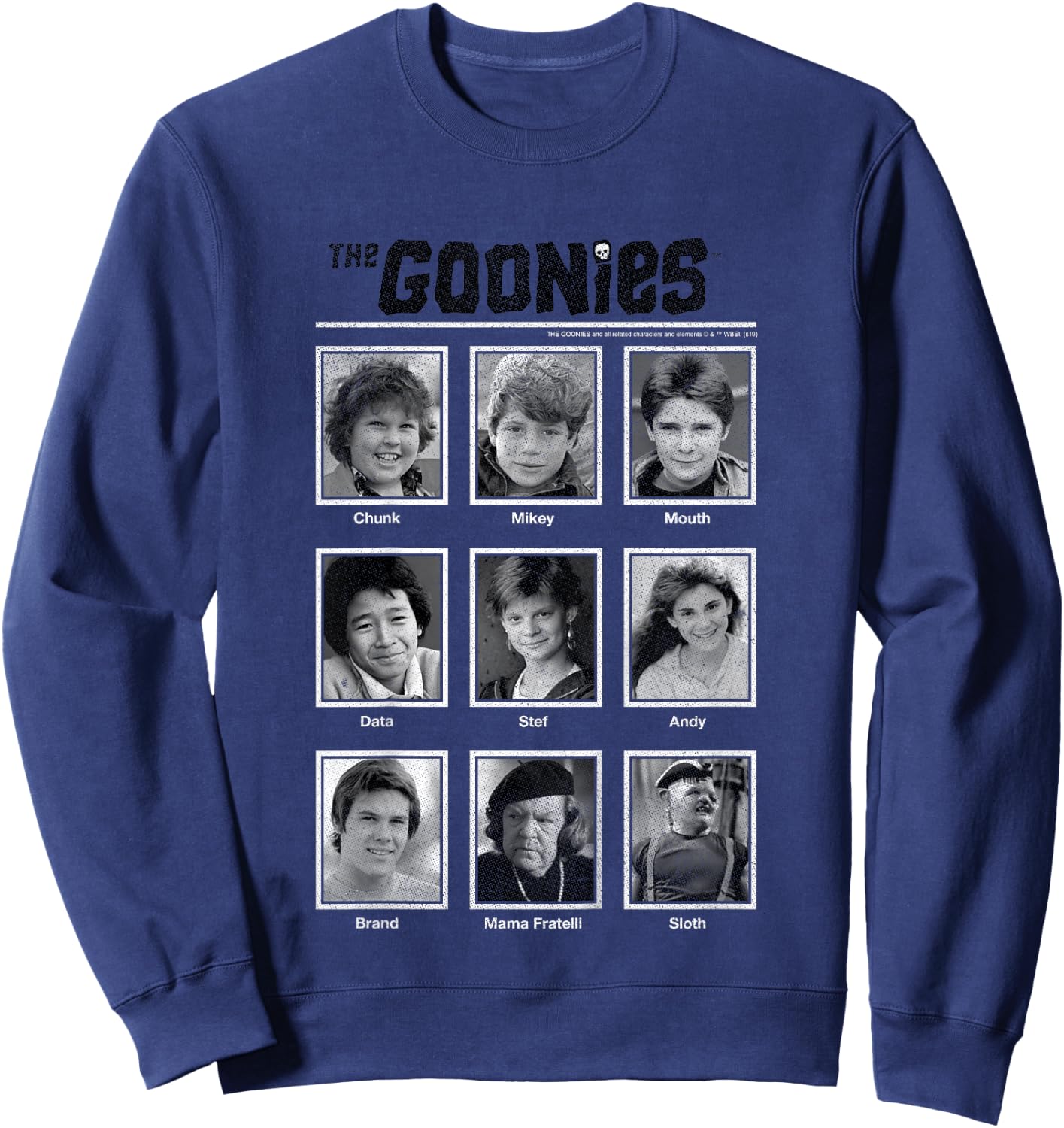 Kids The Goonies Yearbook Sweatshirt - Sweatshirt | Navy