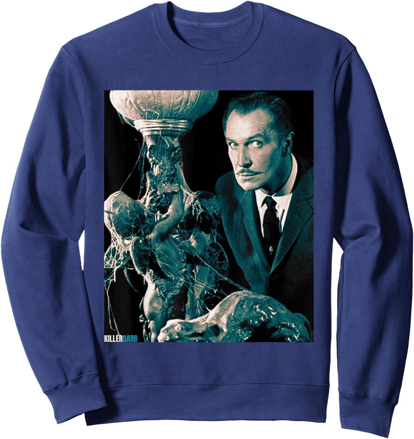 Unleash the Horror: 'The Vincent' (GREEN & BLACK) Sweatshirt - Sweatshirt | Navy