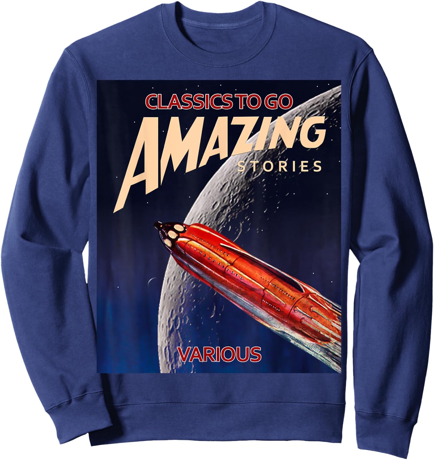 Amazing Stories Science Fiction Sweatshirt - Sweatshirt | Navy