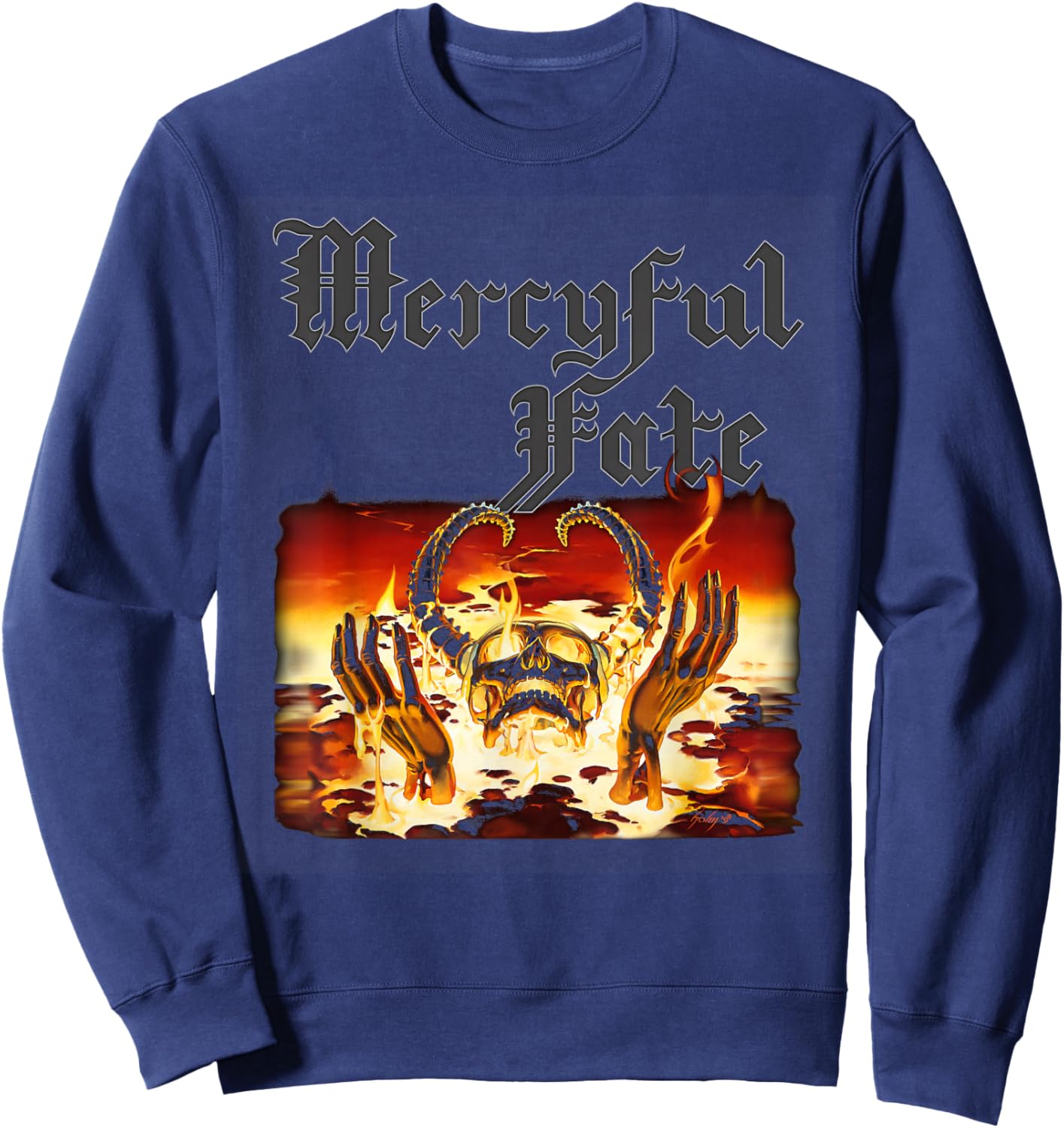 Mercyful Fate - 9 Sweatshirt - Sweatshirt | Navy