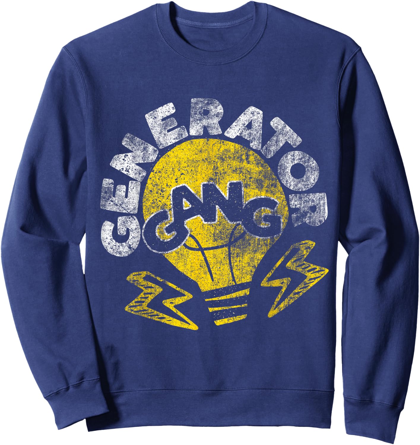 Funny Electrician - Generator Gang Electrical Engineer Sweatshirt - Sweatshirt | Navy