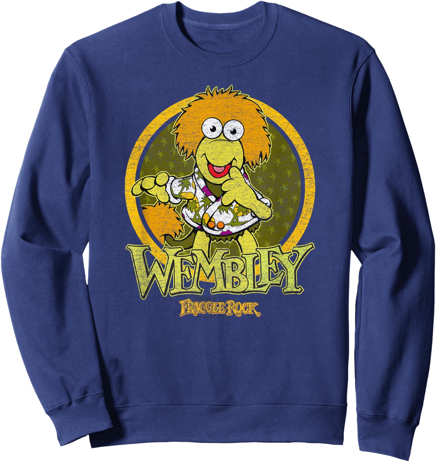 Fraggle Rock Wembley Circle Sweatshirt - Sweatshirt | Navy