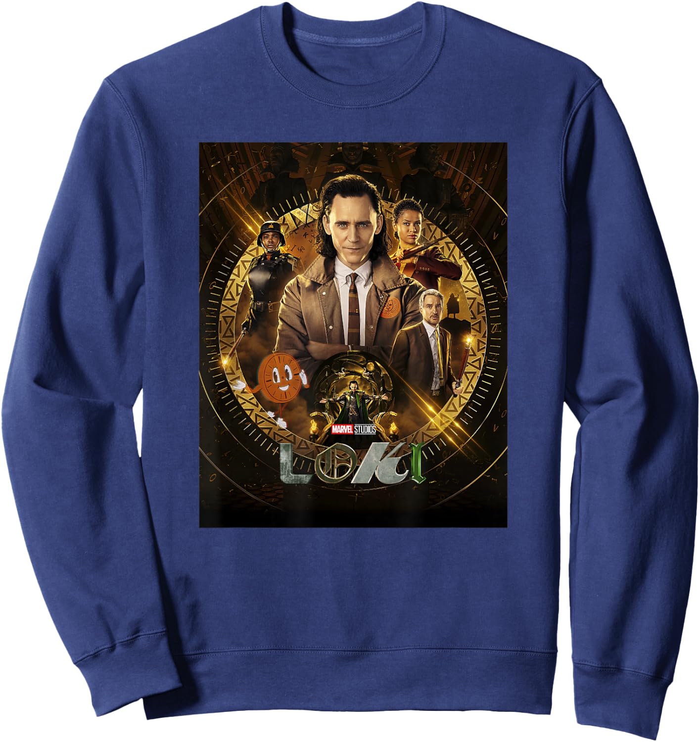Marvel Loki Group Shot Poster Sweatshirt - Sweatshirt | Navy