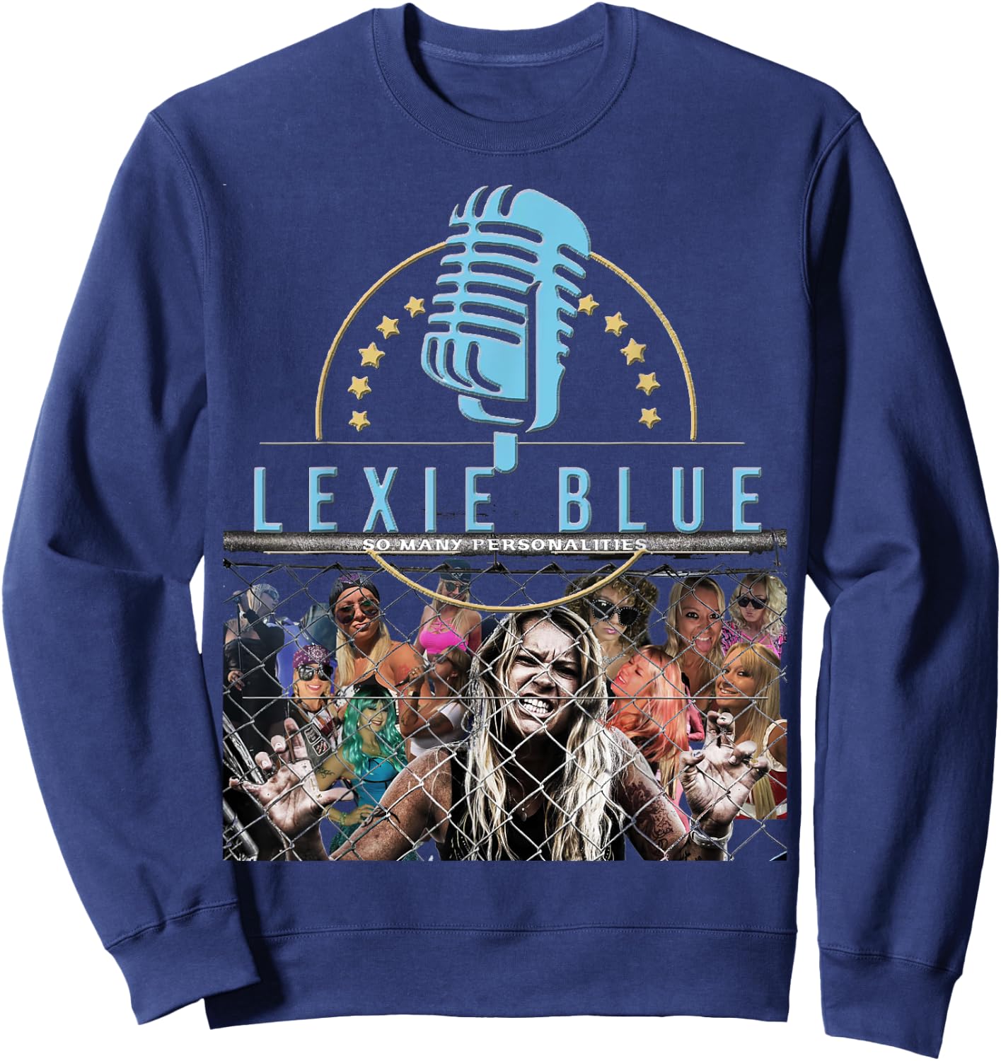 Lexie Blue So Many Personalities Sweatshirt - Sweatshirt | Navy