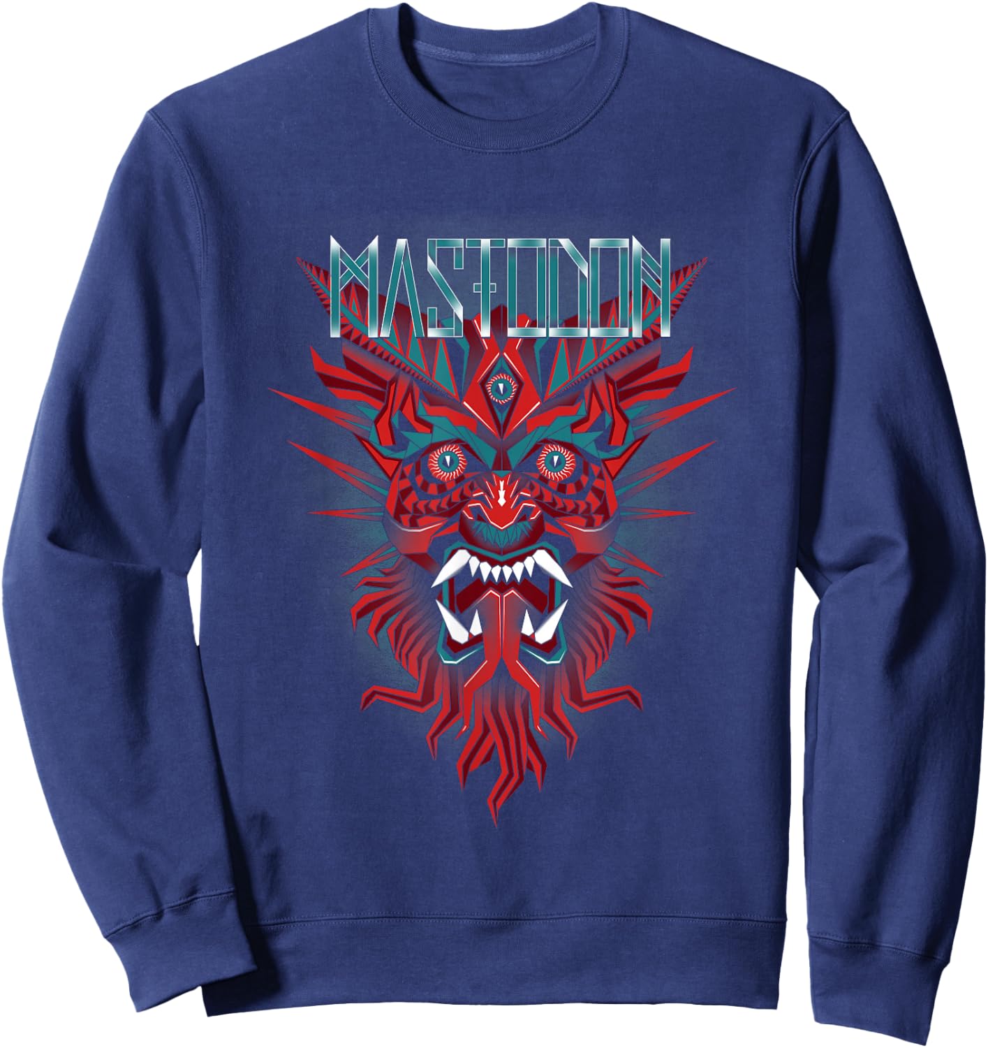 Mastodon Geodemon Sweatshirt - Sweatshirt | Navy