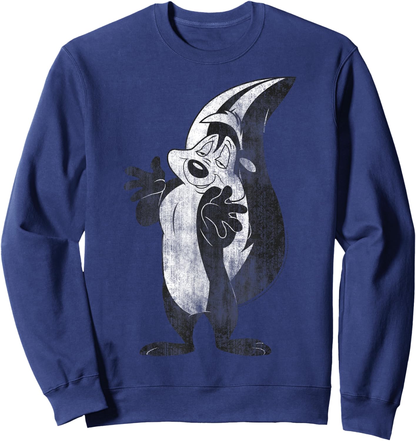 Looney Tunes Pepe Le Pew Retro Portrait Sweatshirt - Sweatshirt | Navy