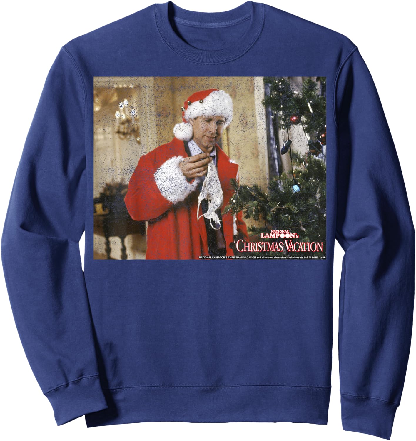National Lampoon's Christmas Vacation Underwear Portrait Sweatshirt - Sweatshirt | Navy