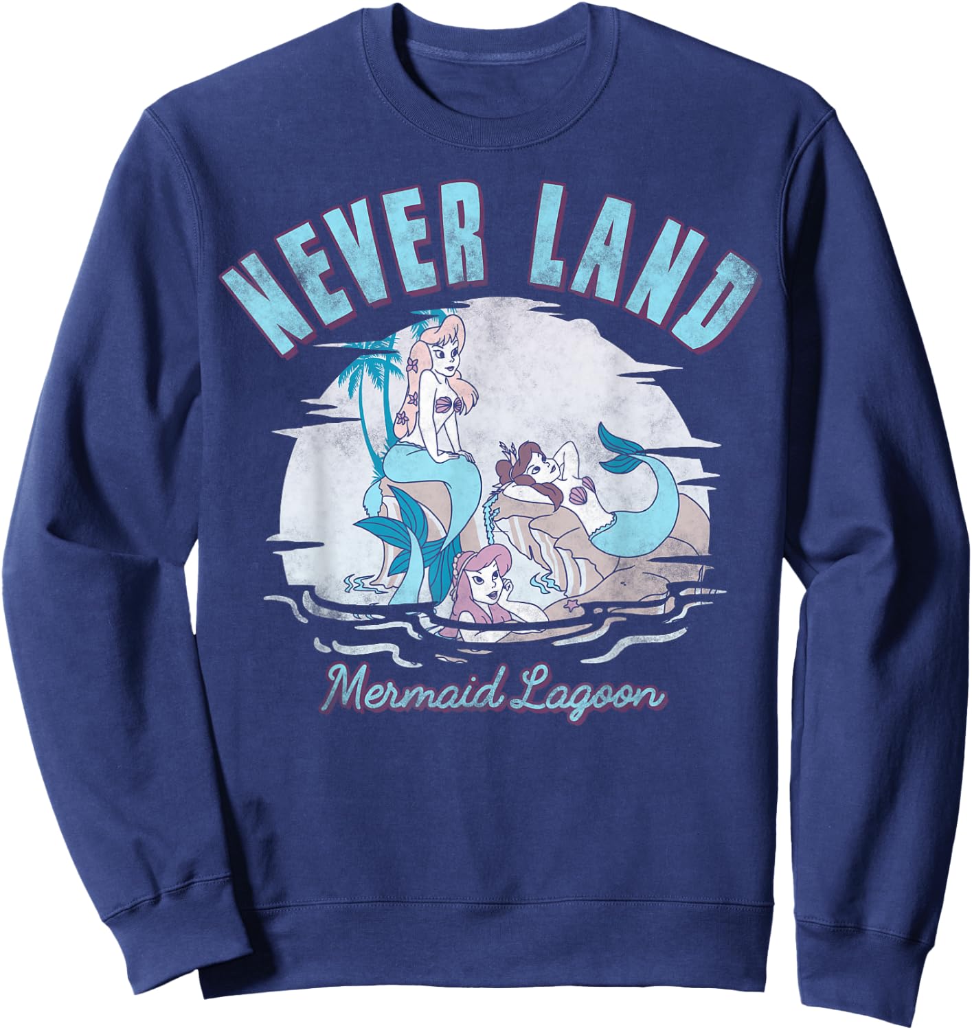 Disney Peter Pan Never Land Mermaid Lagoon Sweatshirt - Sweatshirt | Navy