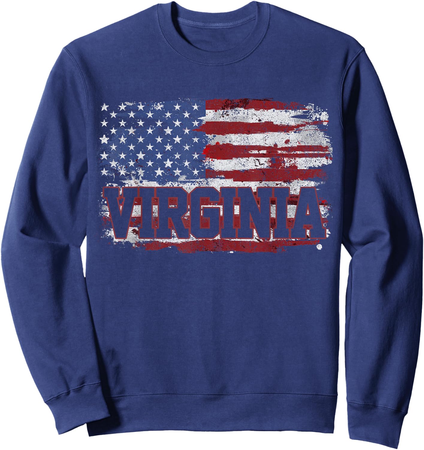 Virginia Vintage Sweatshirt - Sweatshirt | Navy