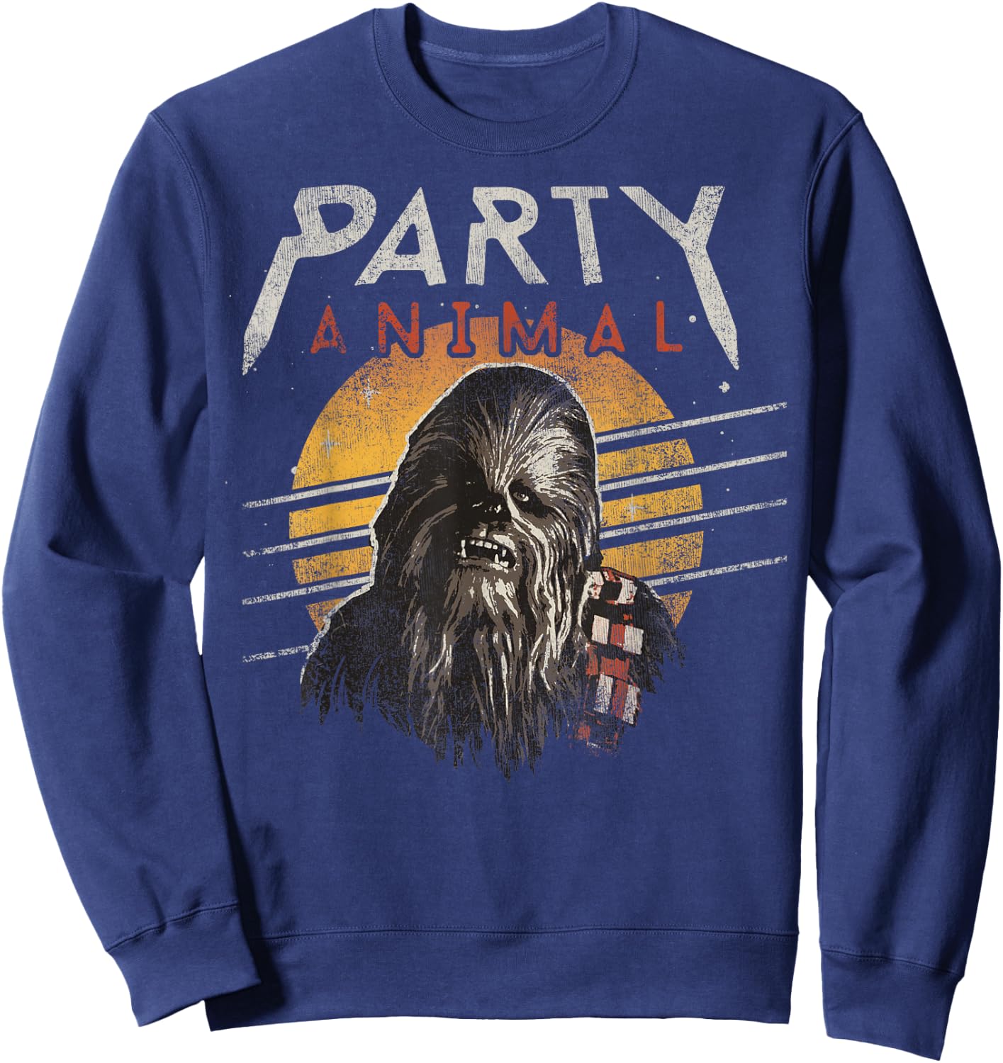 Star Wars Chewbacca Party Animal Sweatshirt - Sweatshirt | Navy