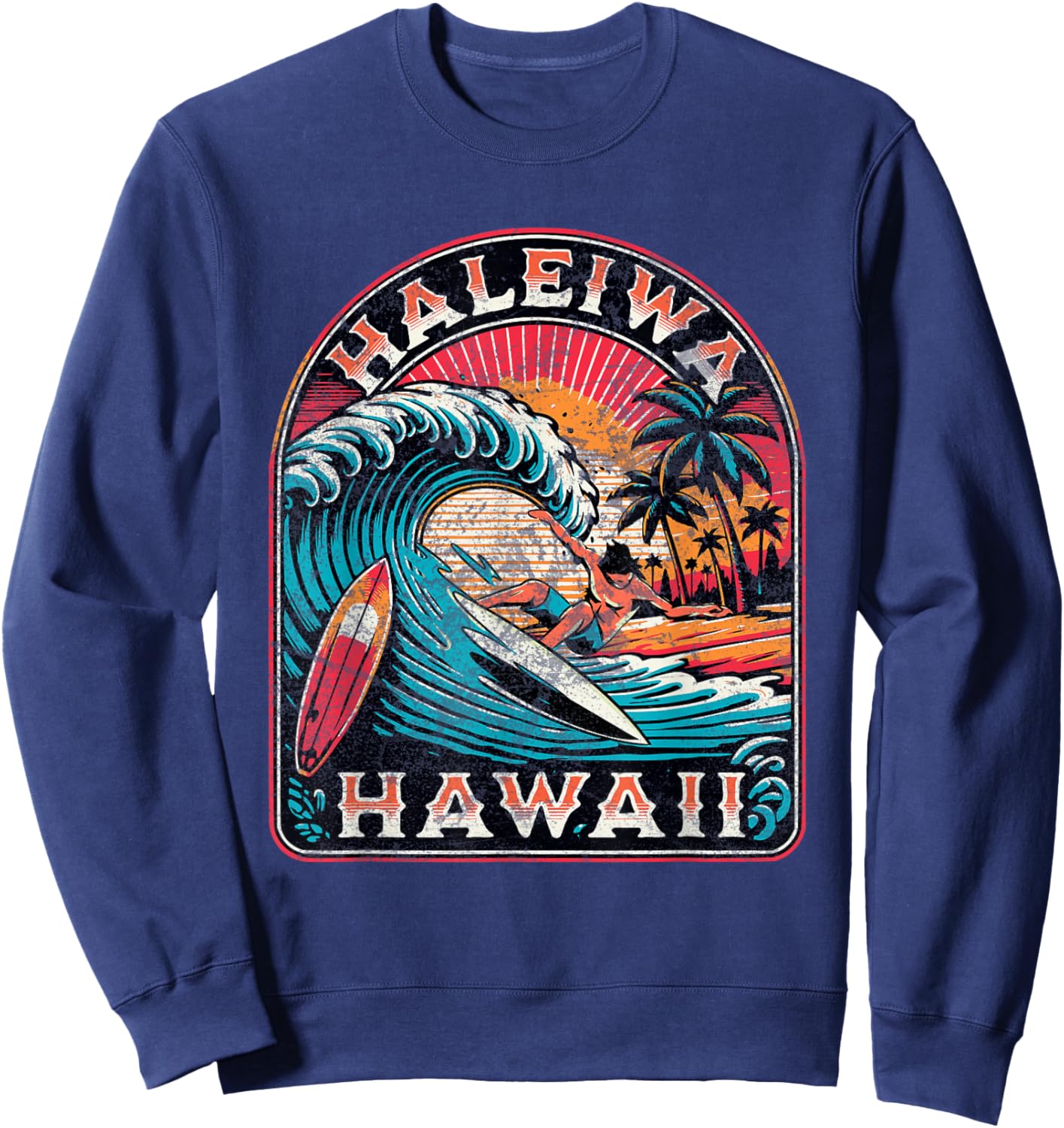 Haleiwa Sweatshirt - Sweatshirt | Navy