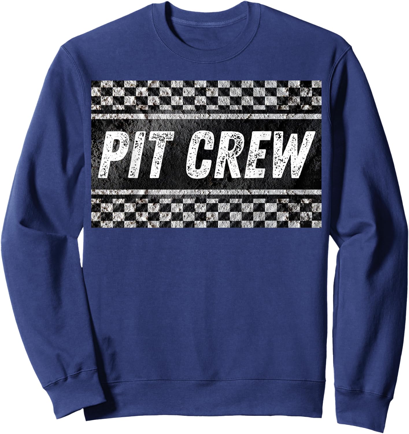 Pit Crew Costume For Racing Car Parties Sweatshirt - Sweatshirt | Navy