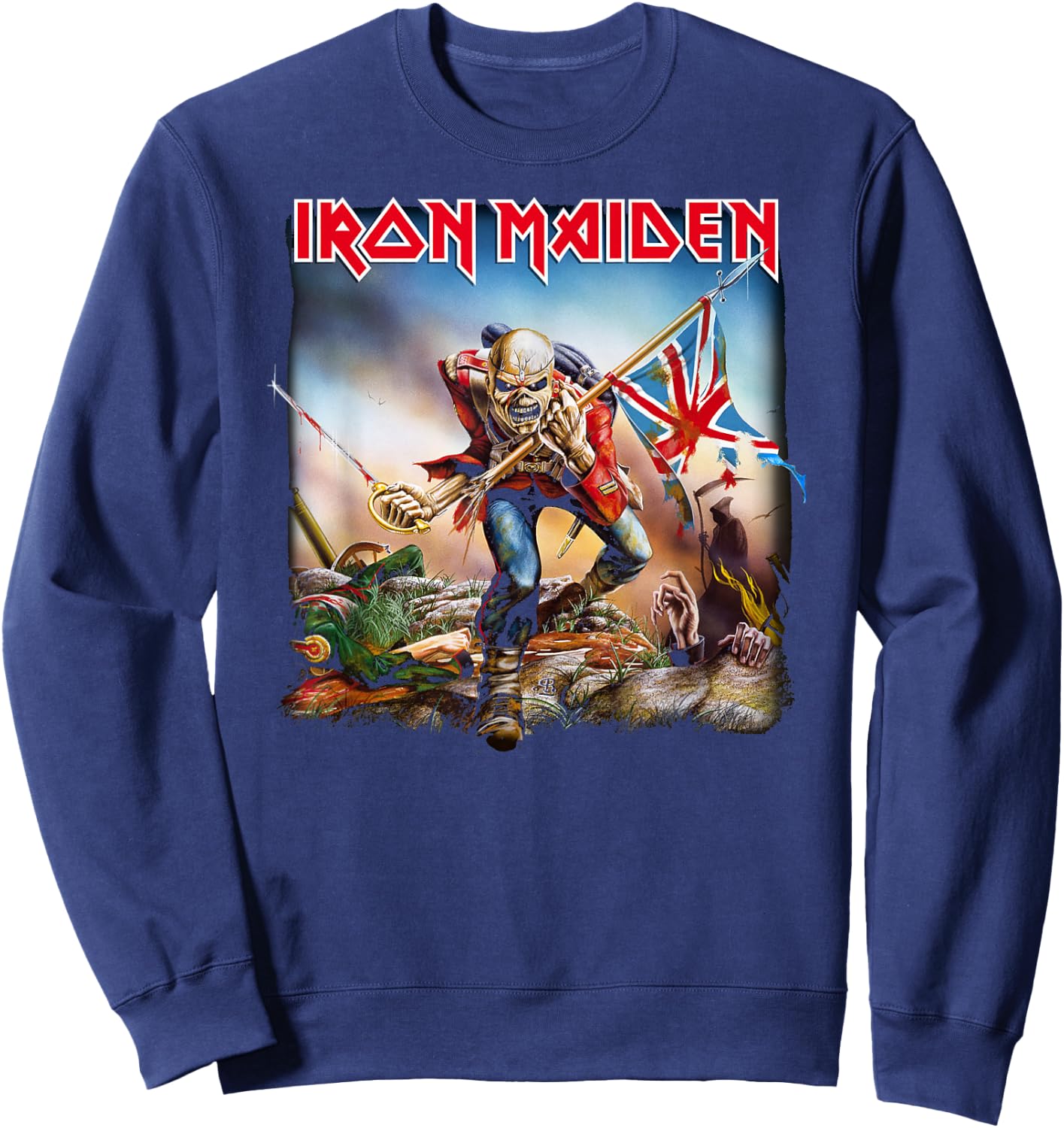 Iron Maiden - The Trooper Sweatshirt - Sweatshirt | Navy