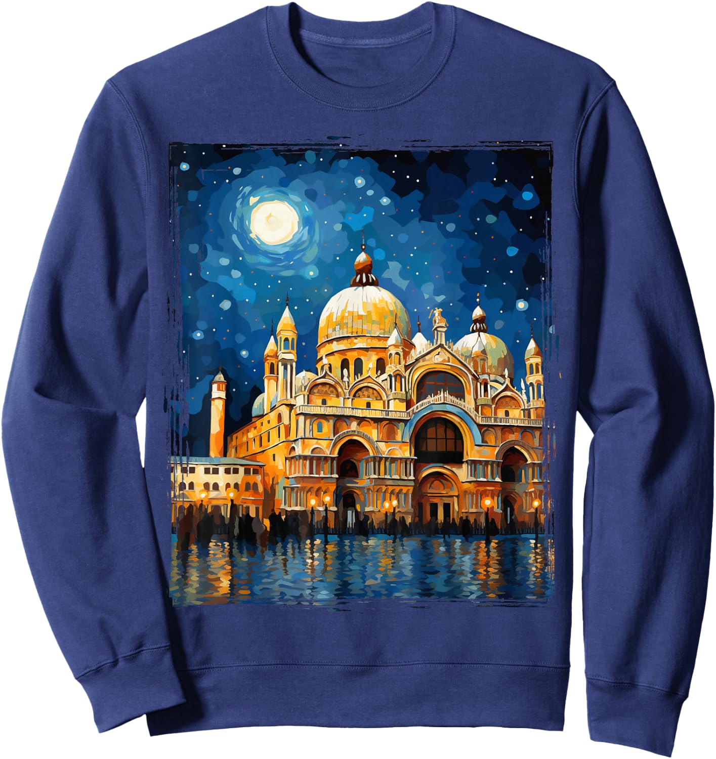 Venice Italy Venezia Italian Souvenir Sweatshirt - Sweatshirt | Navy