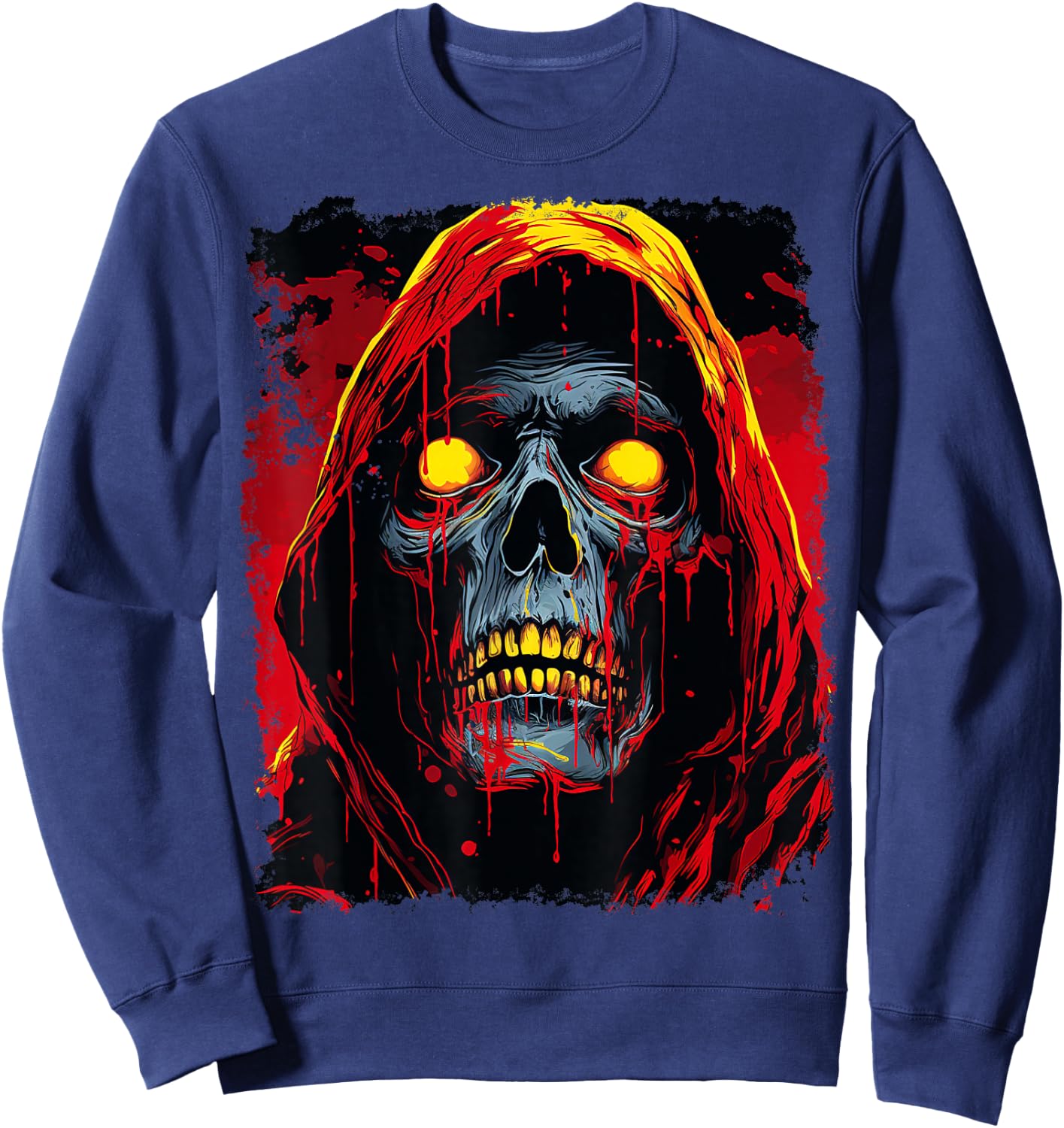 Death Grim Reaper Sweatshirt - Sweatshirt | Navy